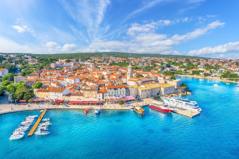 Kroatien Krk Stadt