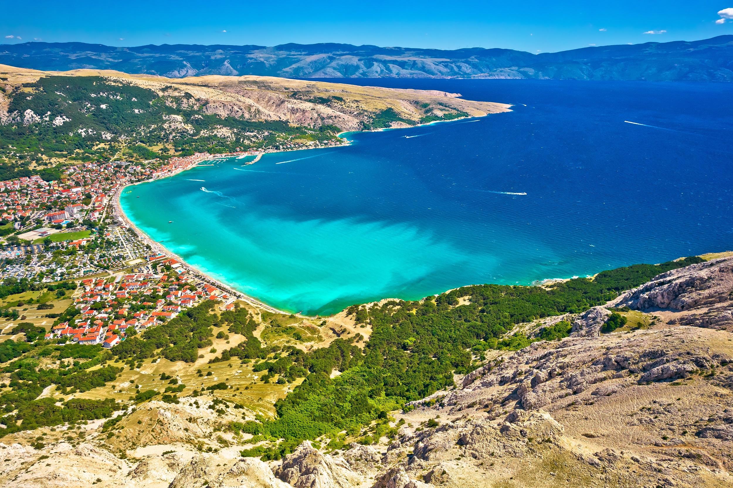 Kroatien-Krk-Panorama