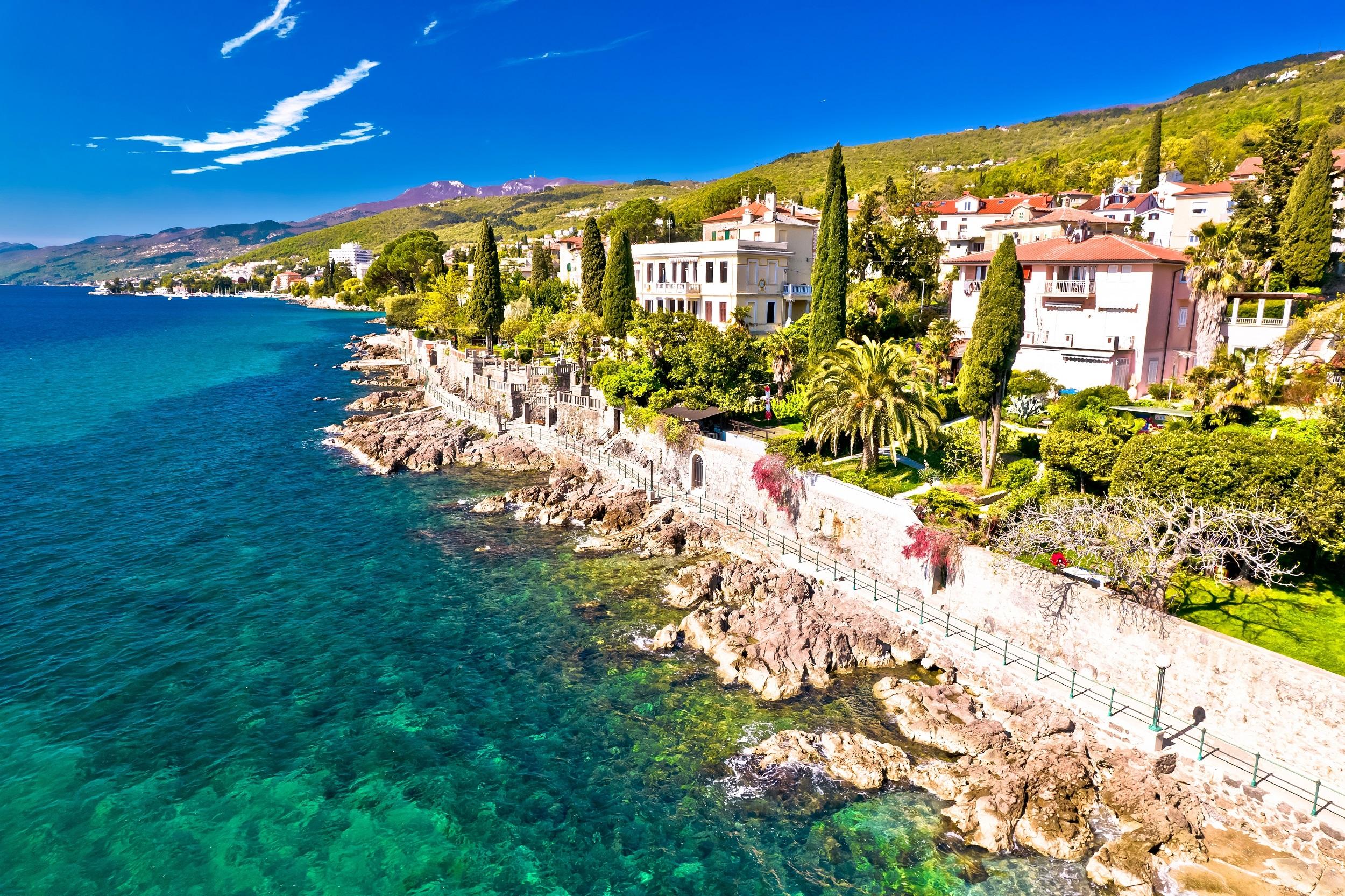 Kroatien-Lungomare-Promenade