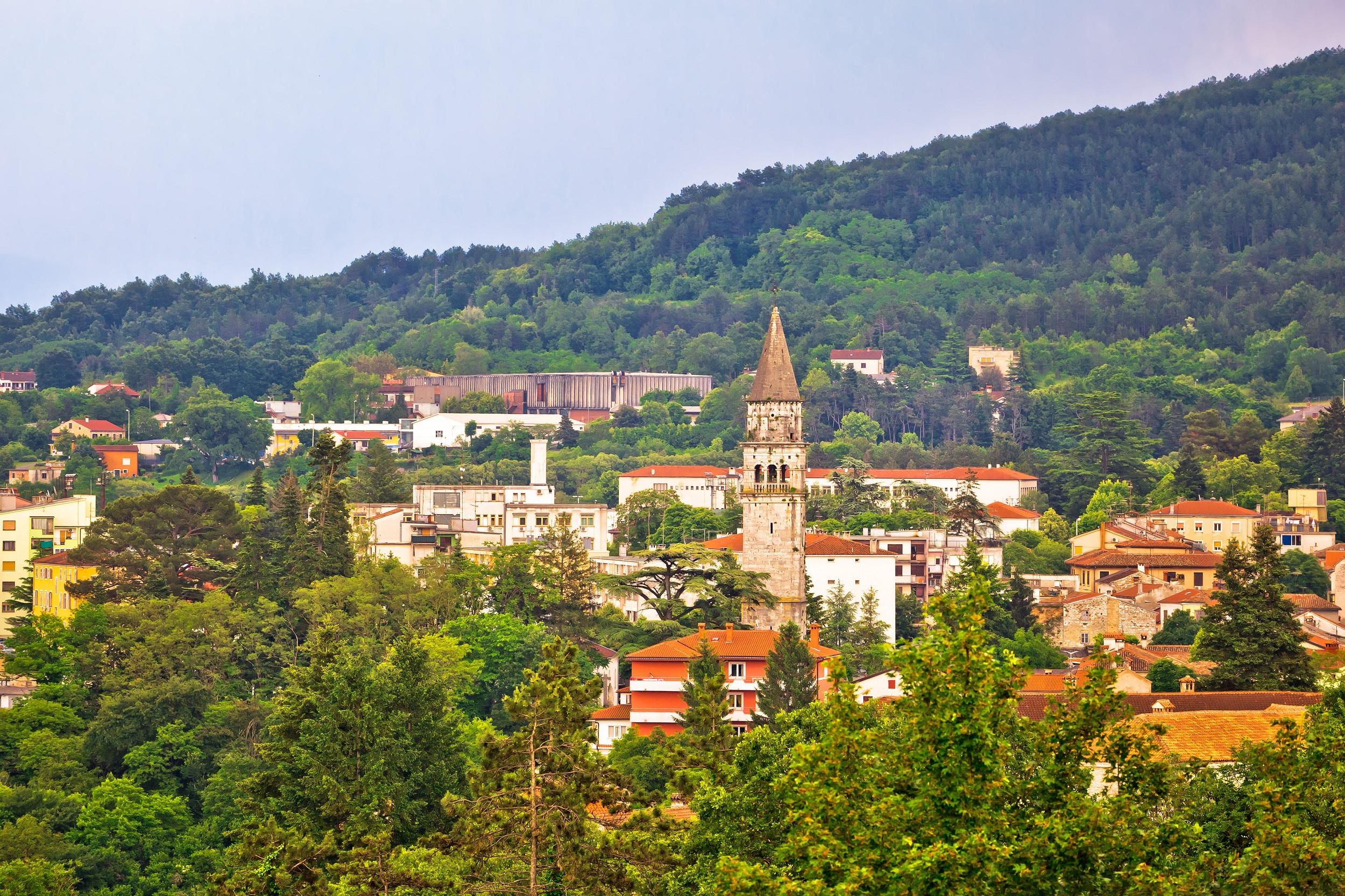 Kroatien-Pazin-Dorf
