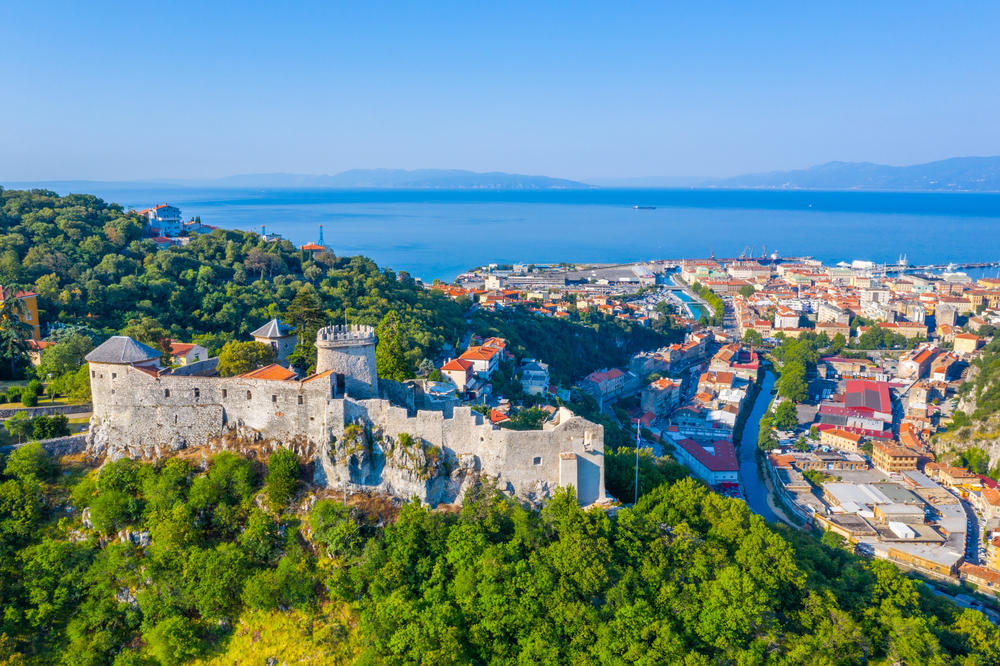 Kroatien Rijeka Trsat Festung