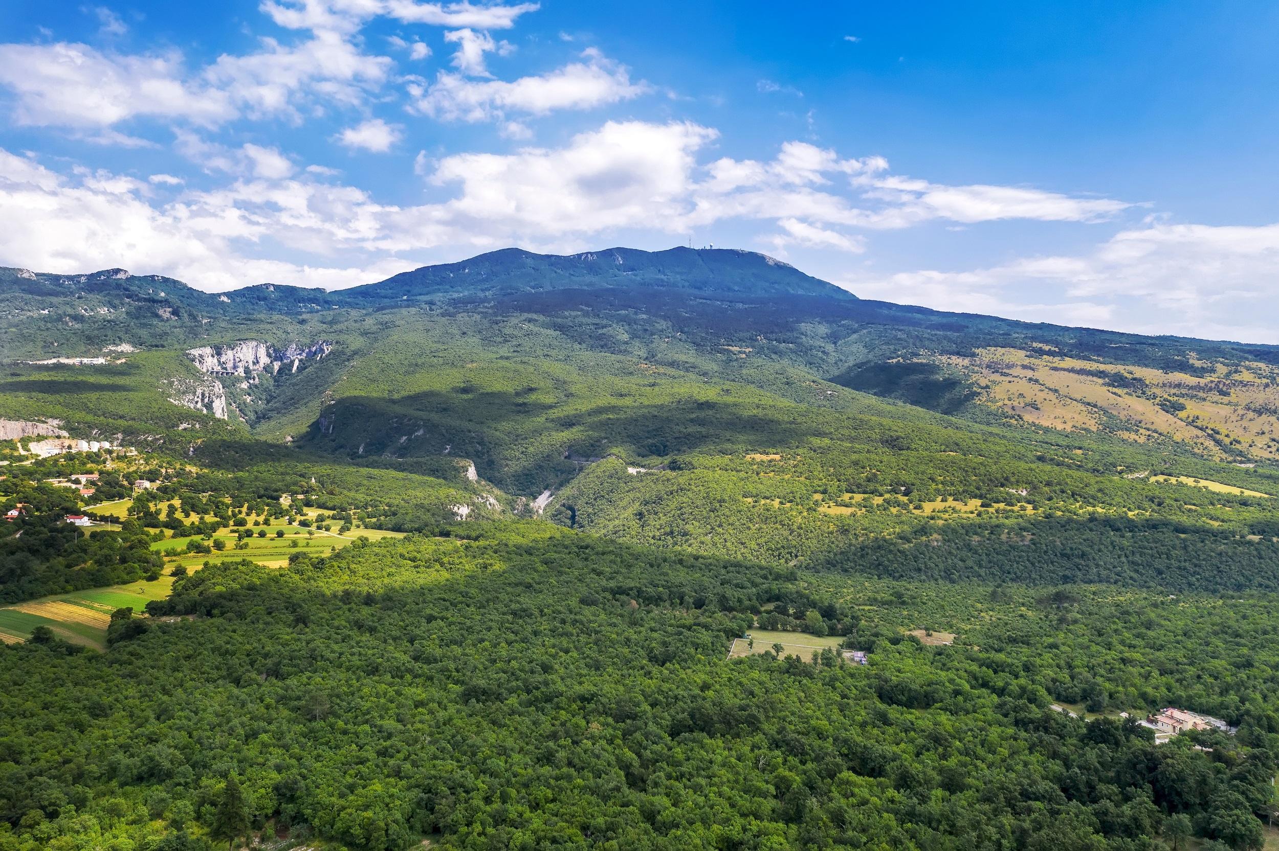 Montagne Kroatië-Ucka