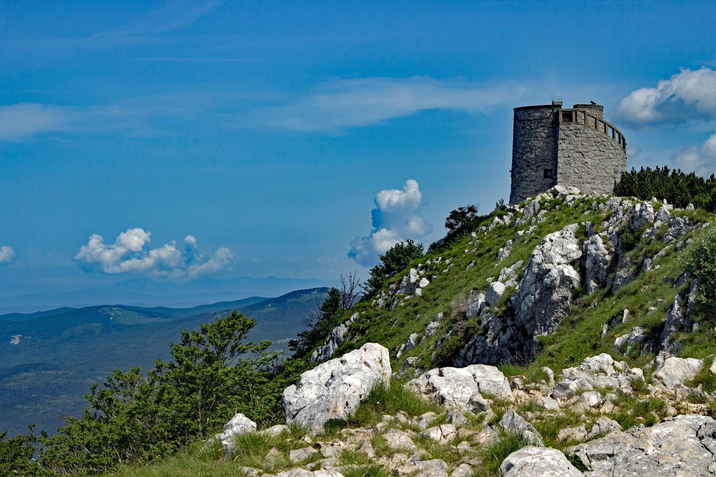 Croatie Parc Učka Sommet de Vojak