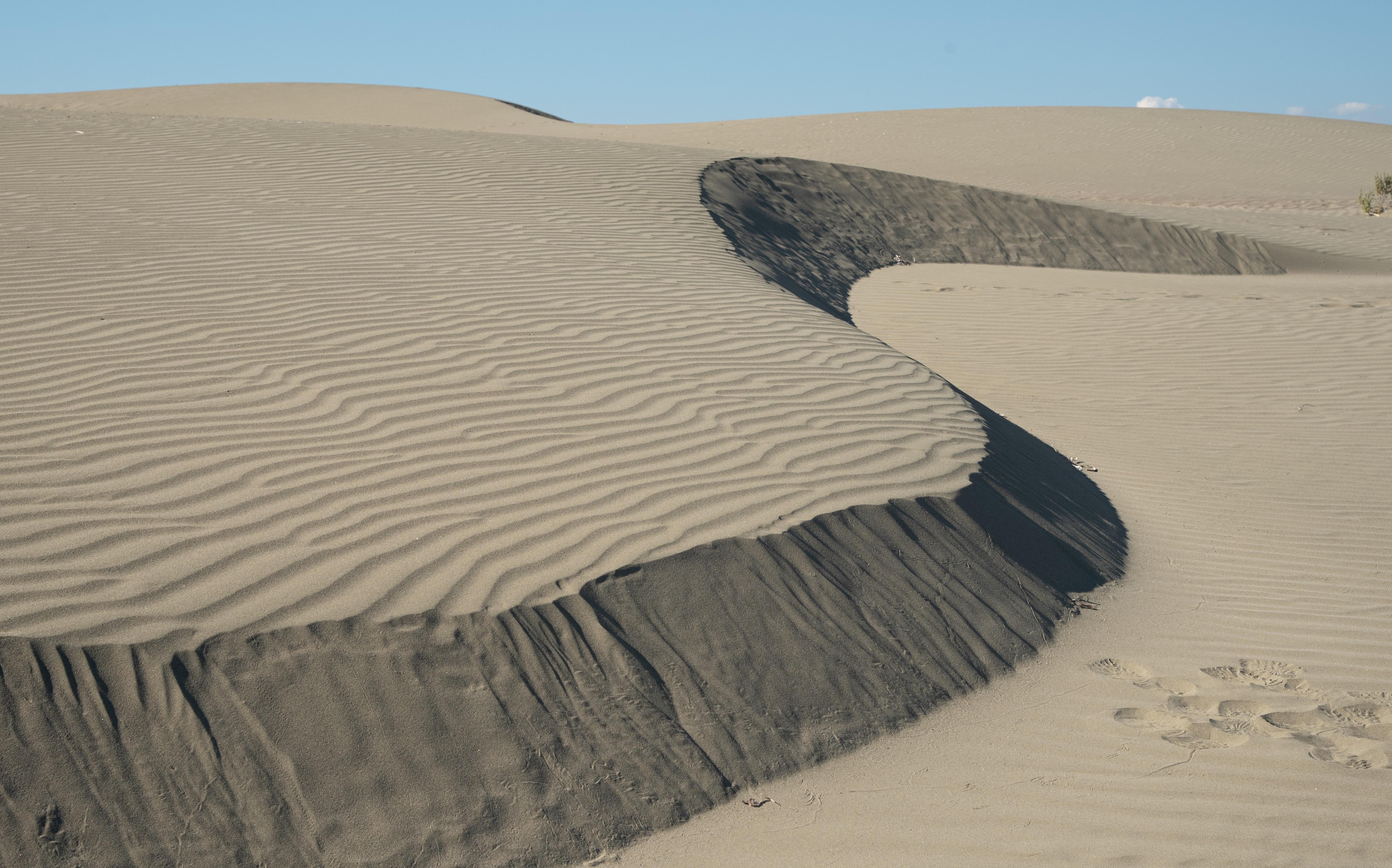 dunes de sables akrotiri