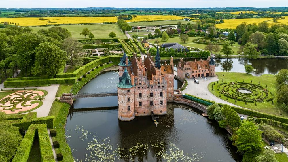 Dänemark Egeskov-Schloss