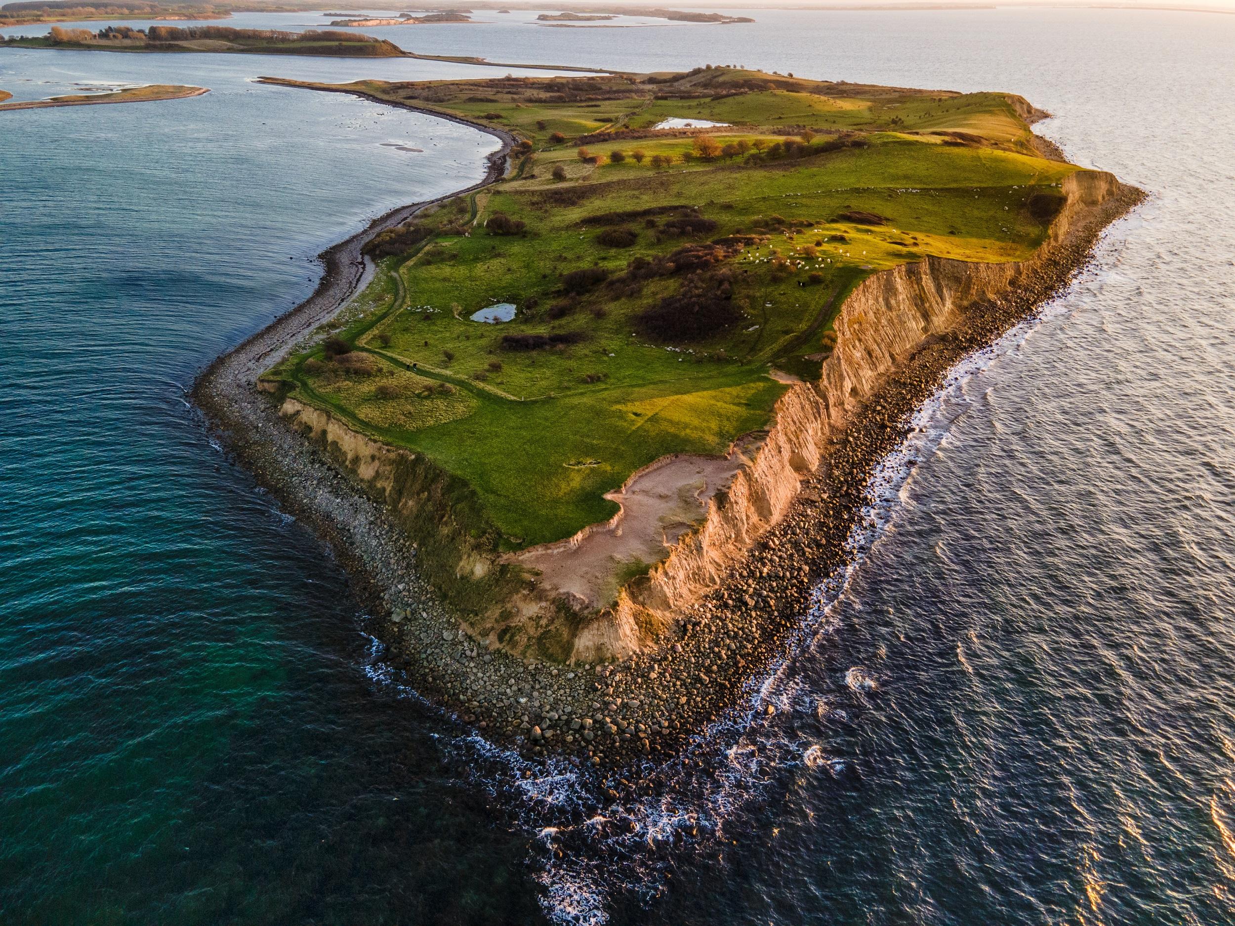 Dänemark Fyns Hoved Landschaft