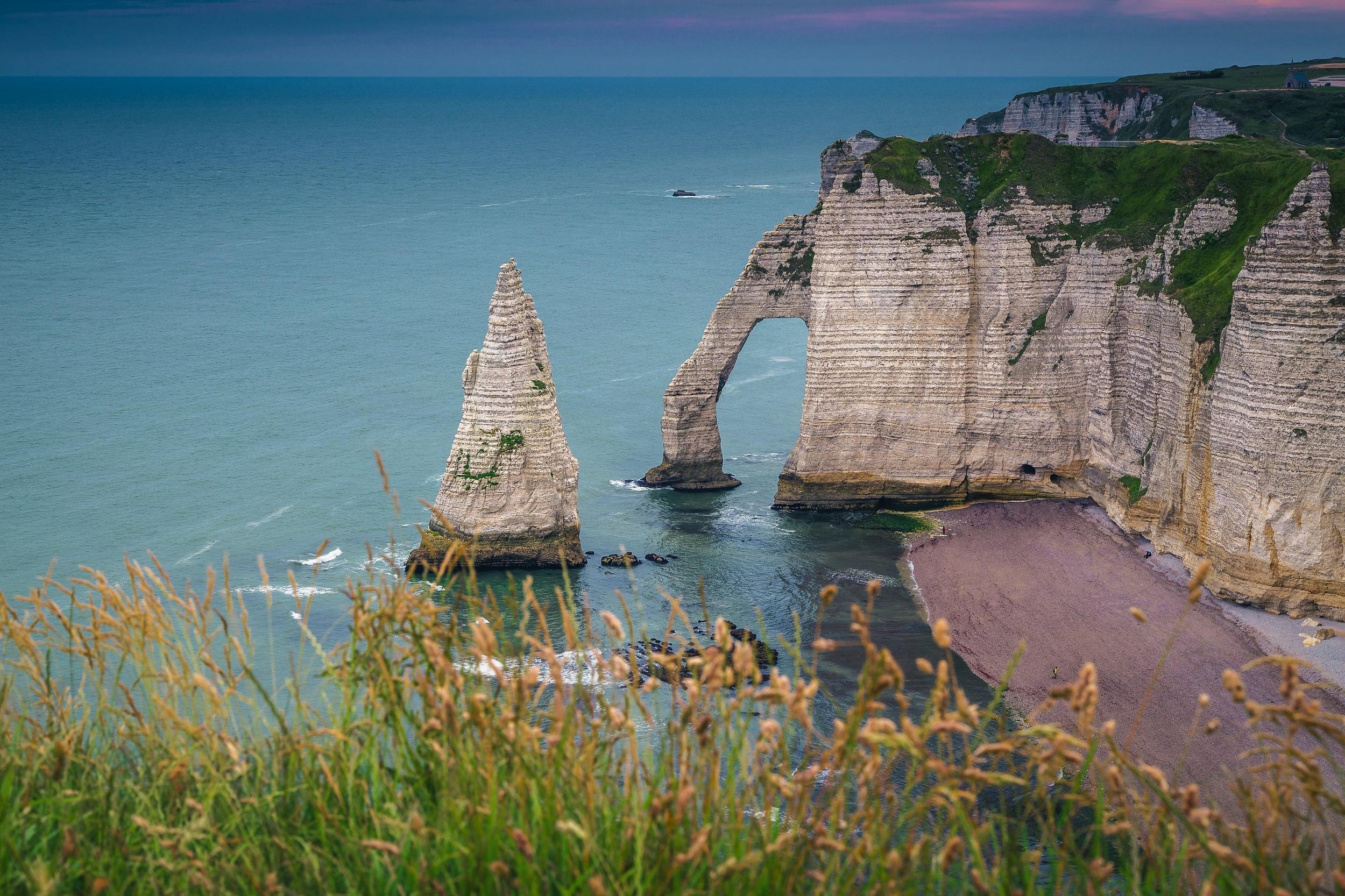 les falaises d'étretat