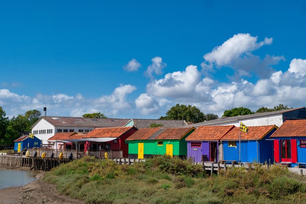 Frankreich Île d'Oléron Fischerhütten