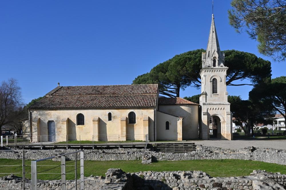 Frankrijk Andernos Gallo-Romeinse overblijfselen van de stad Andernos-les-Bains