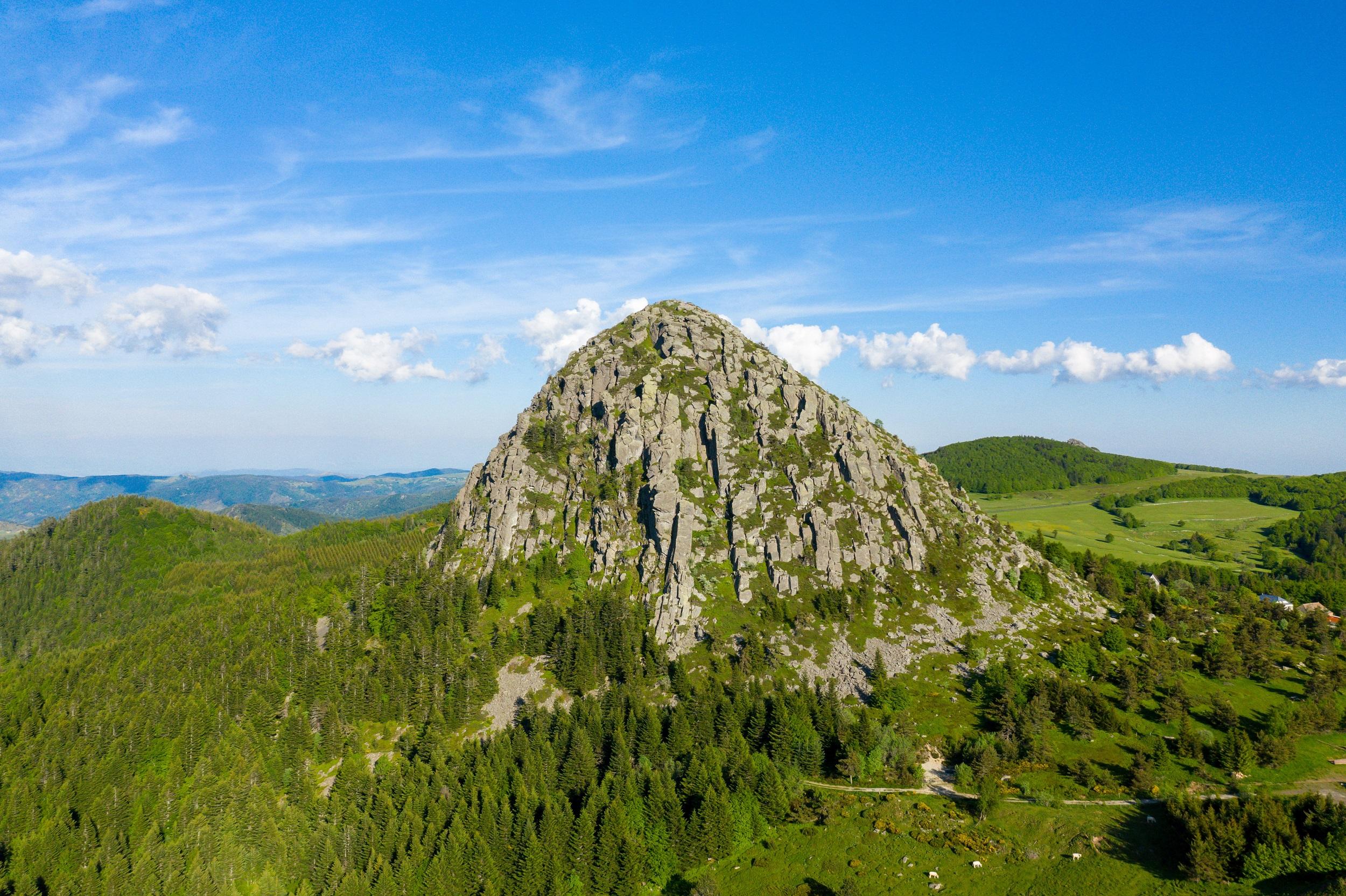 Frankreich Ardèche Mont Gerbier de Jonc