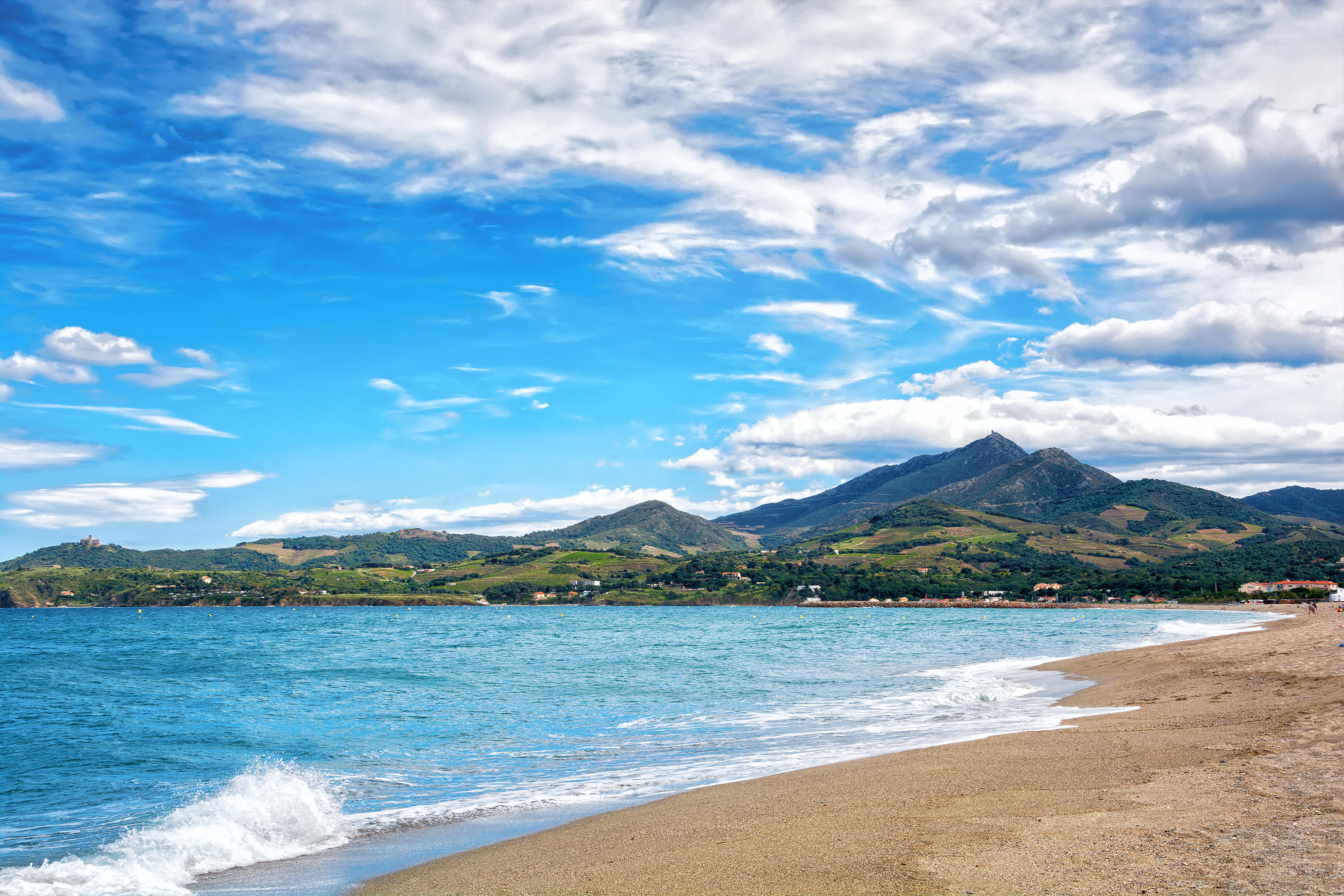 plage d'argèles sur mer