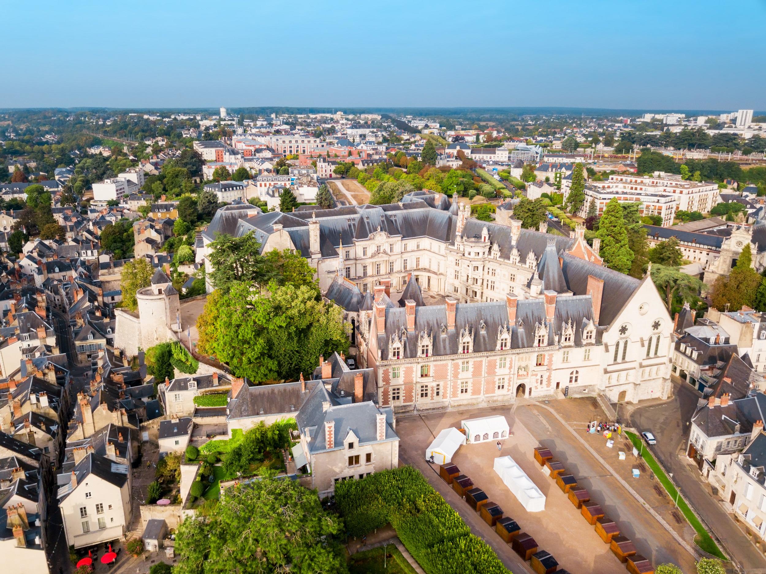 Frankreich-Blois-Stadtschloss