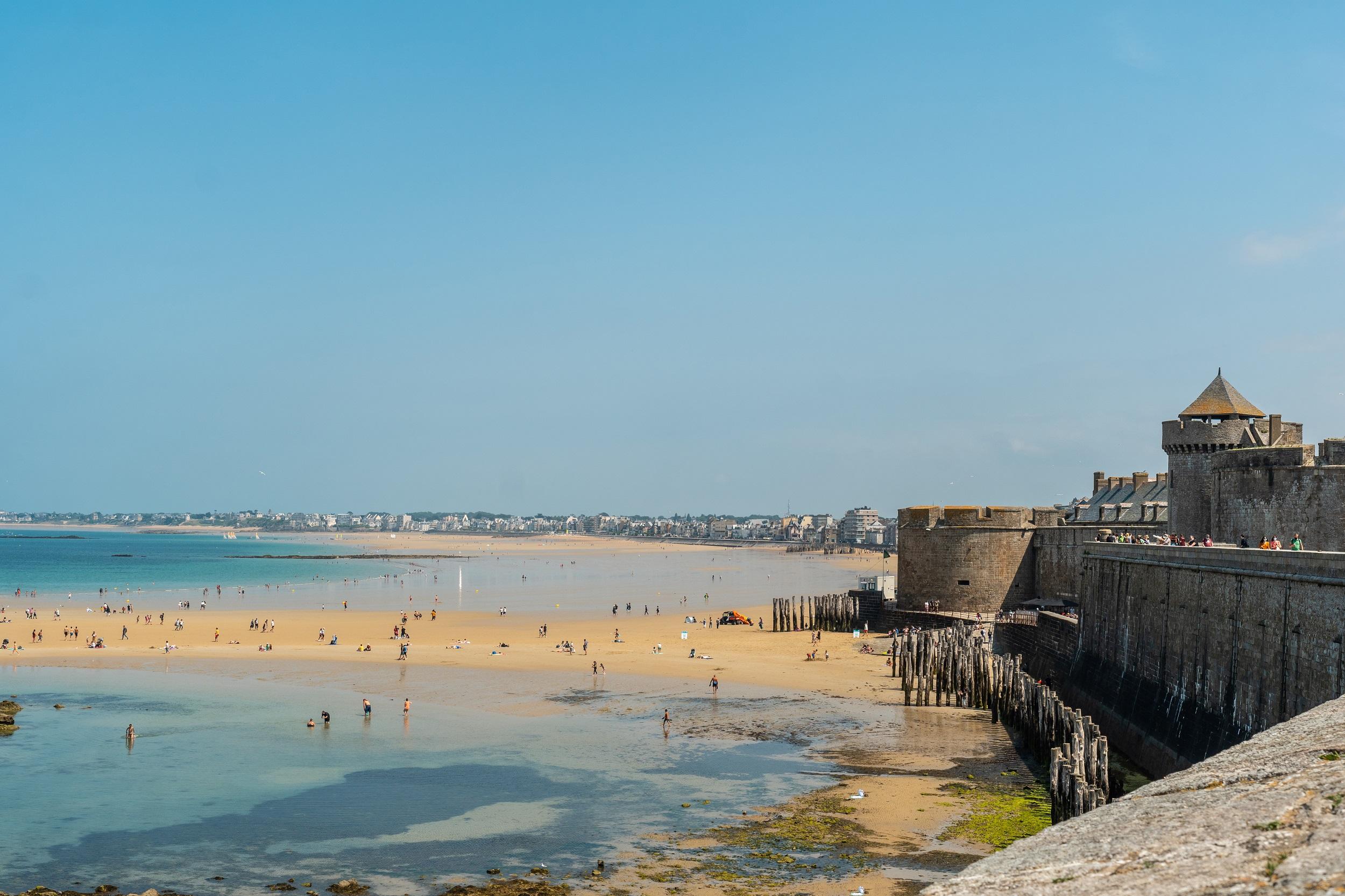 grande plage du sillon 