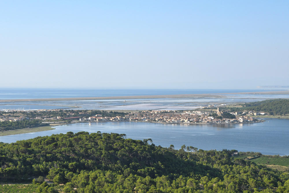 Frankrijk Gruissan vijvers zee