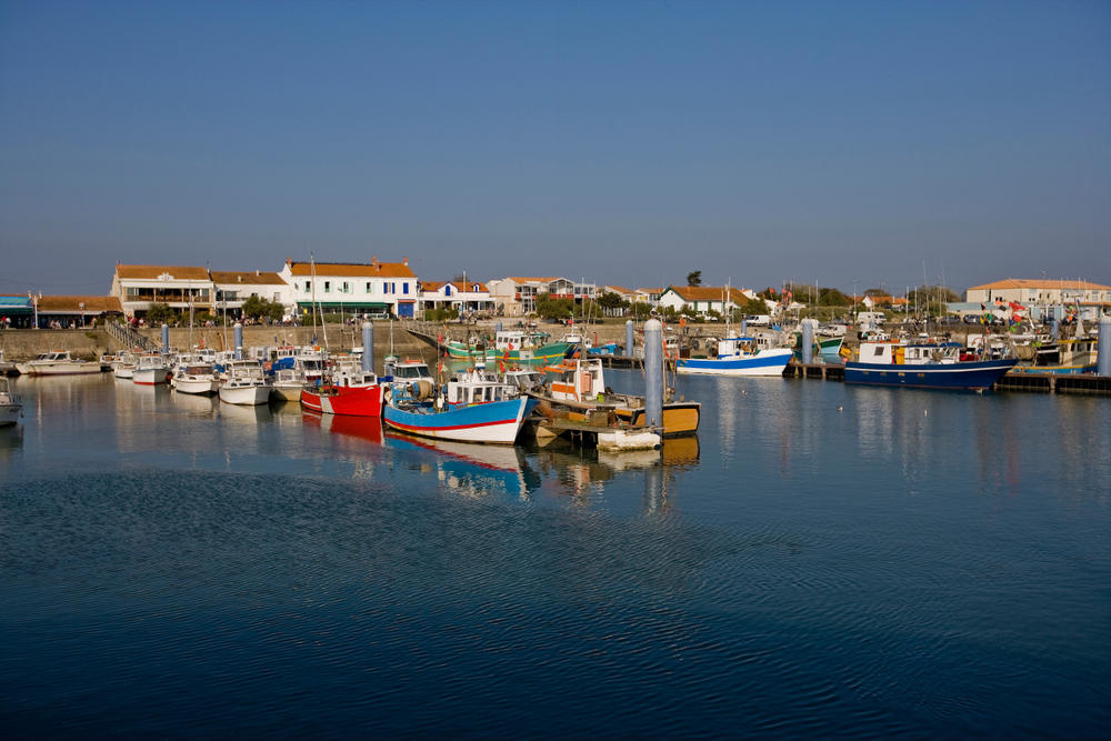 Frankreich Île d'Oléron Fischereihafen La Cotinière