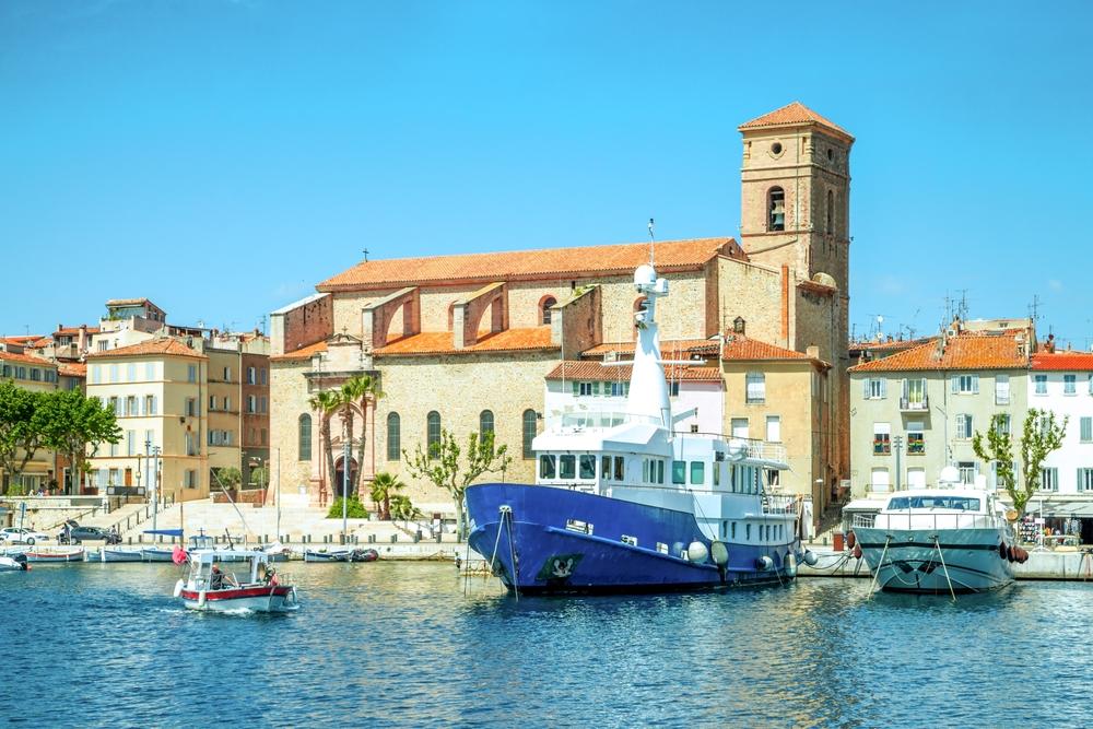 Frankrijk La Ciotat uitzicht over stad