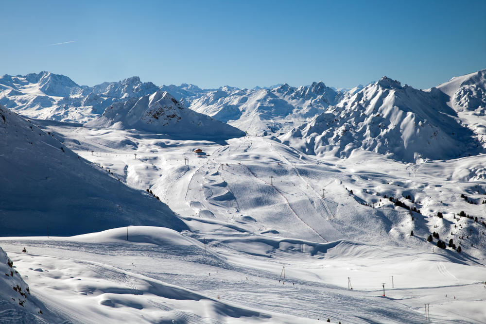 Frankreich La Plagne Paradiski Skigebiet