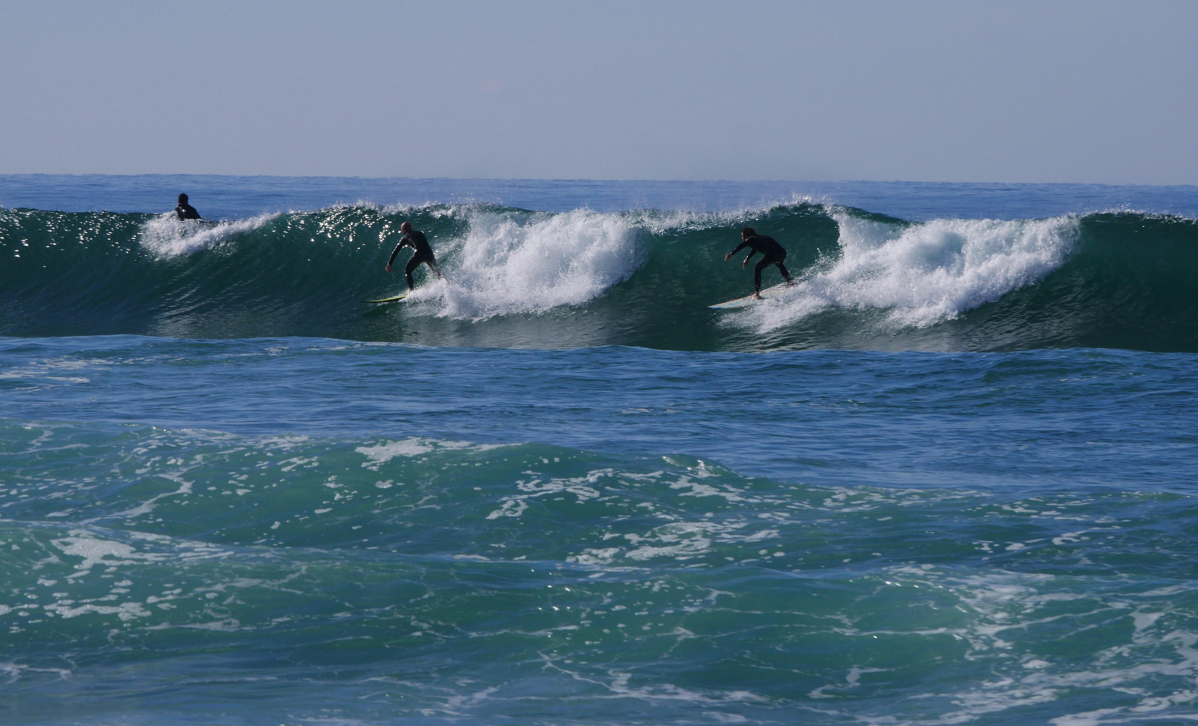 surfeurs à biscarrosse