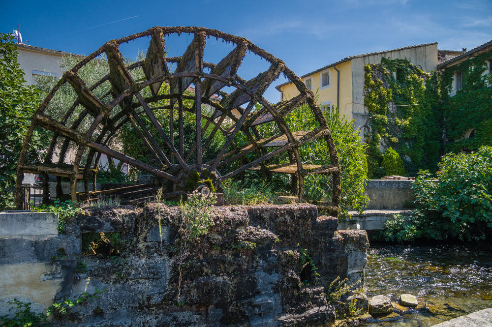 France Lisle sur la Sorgue roues à eau