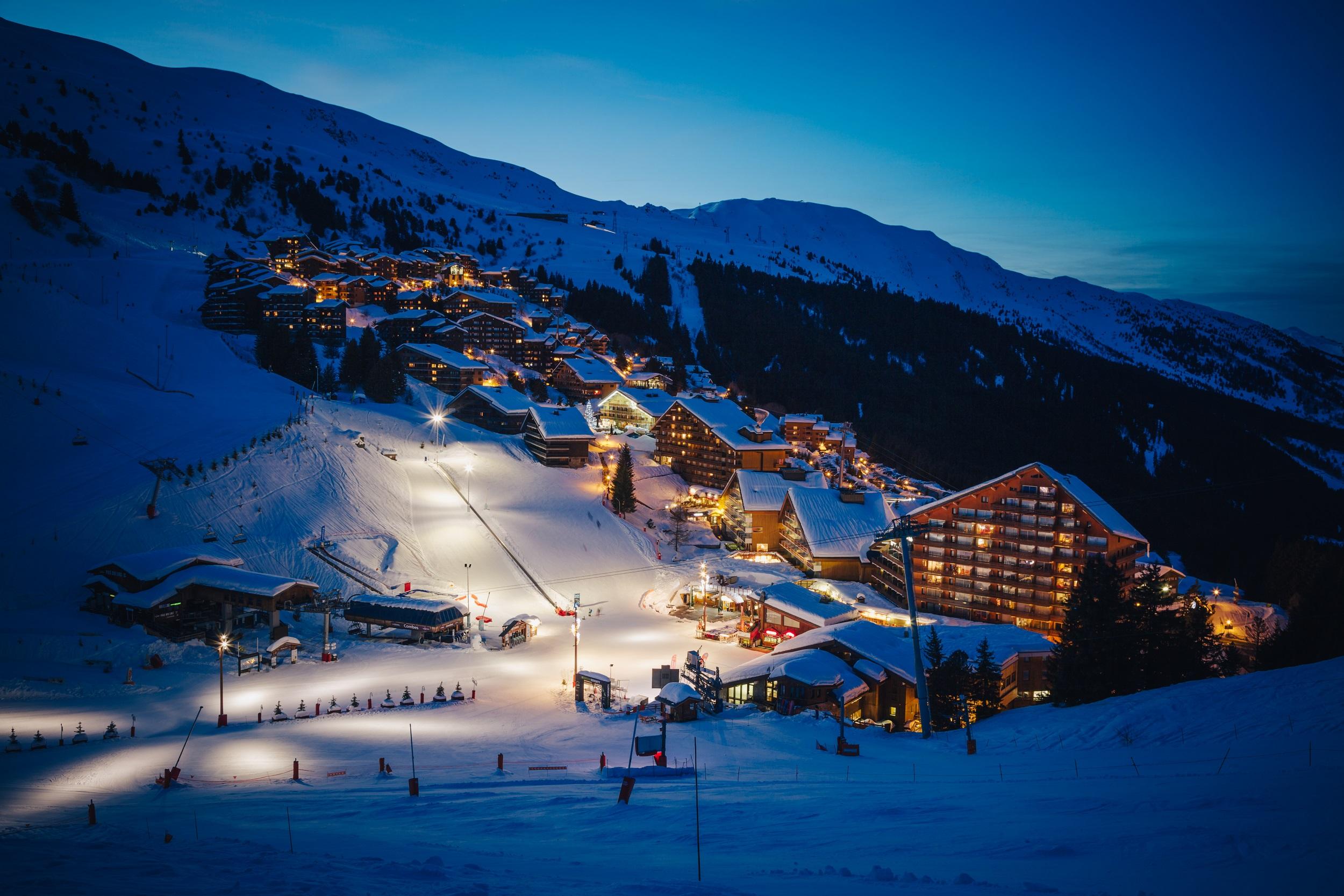 station de ski meribel