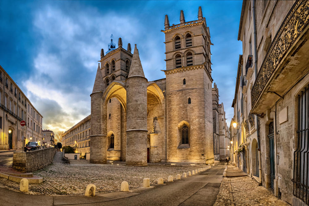 Frankreich Montpellier Sankt-Peter-Kathedrale