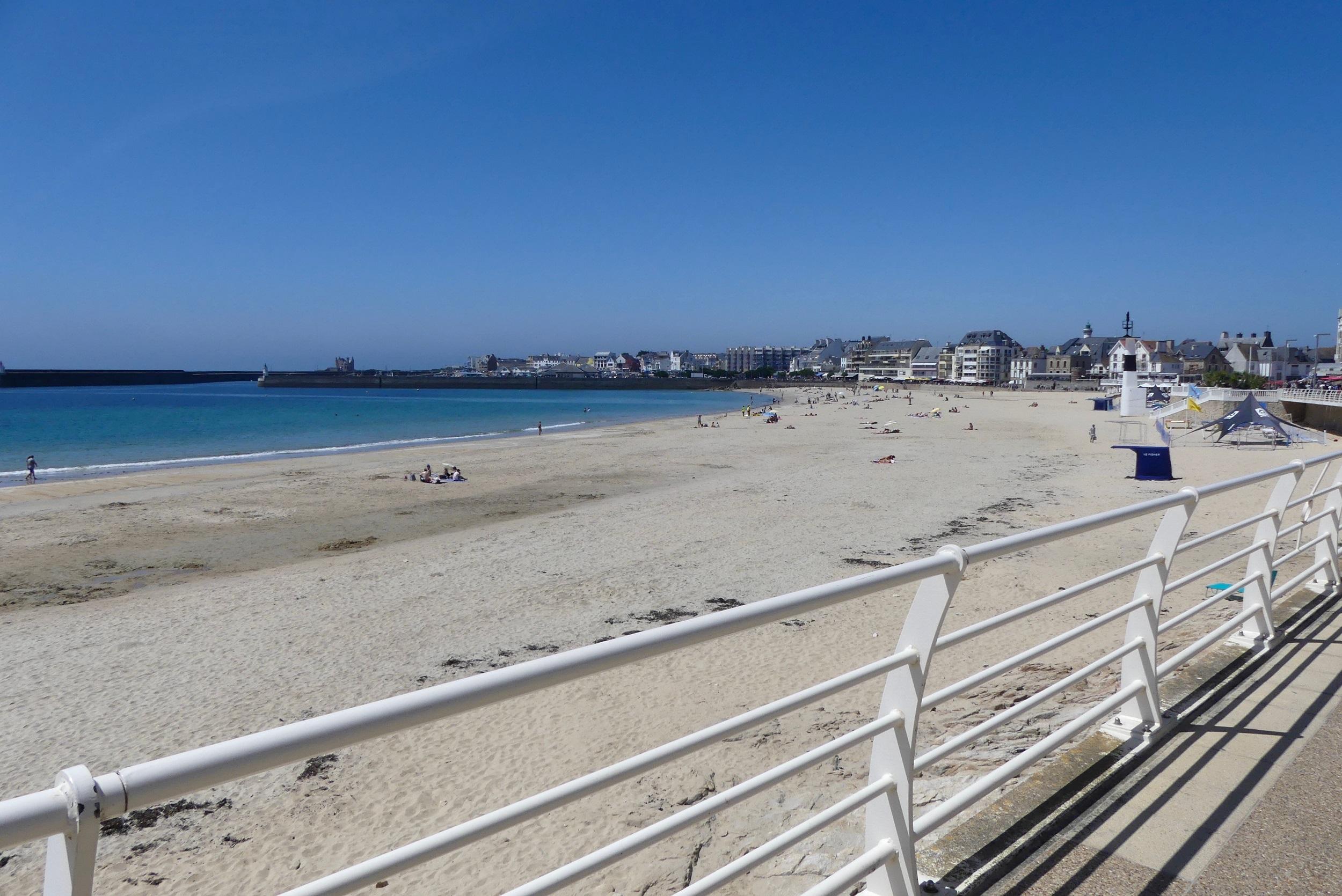 la grande plage quiberon strand