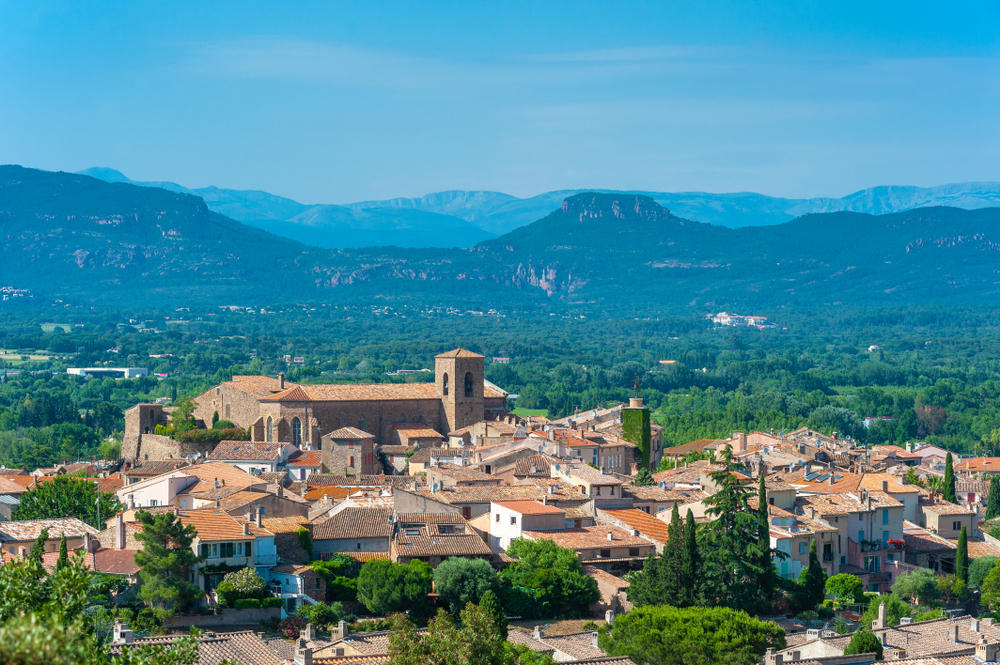 Frankrijk Roquebrune sur Argens de kerk van Sint Pieter en Sint Paulus