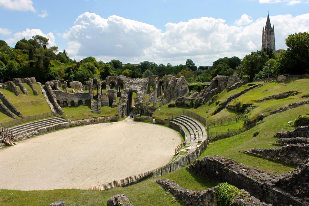 Frankreich Saintes galloromanisches Amphitheater