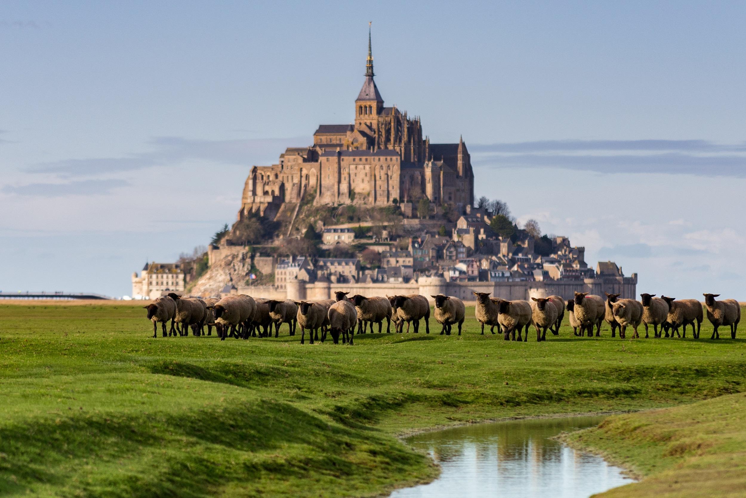 Frankrijk - Baai van Mont-Saint-Michel