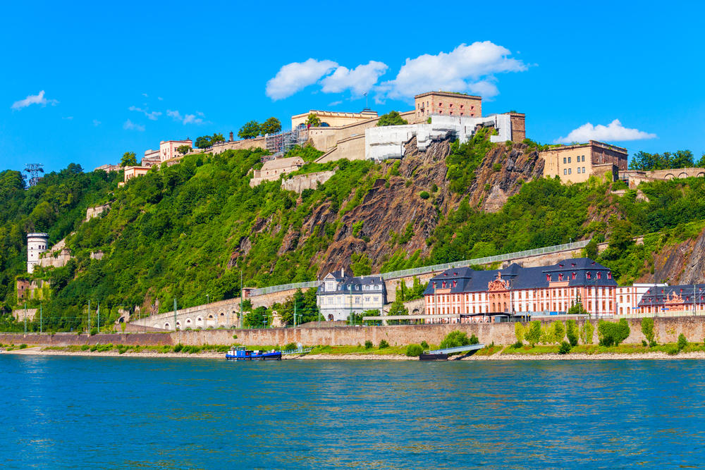 Duitsland Ehrenbreitstein Fort