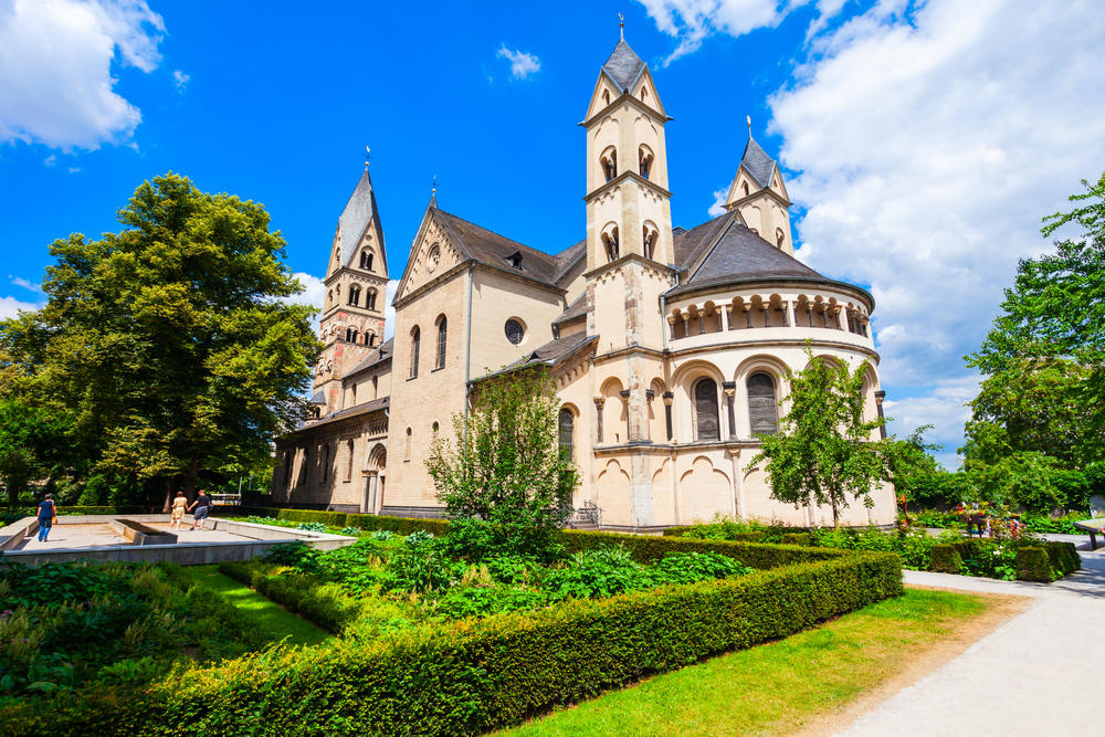 Duitsland Koblenz Basilika St. Castor