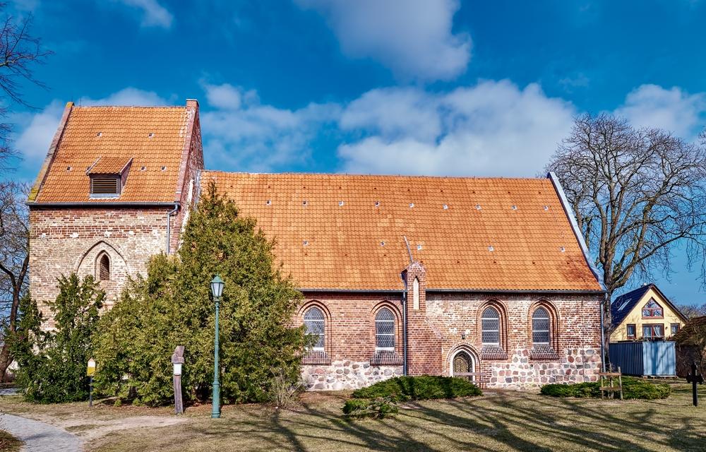 Duitsland Koserow kerk