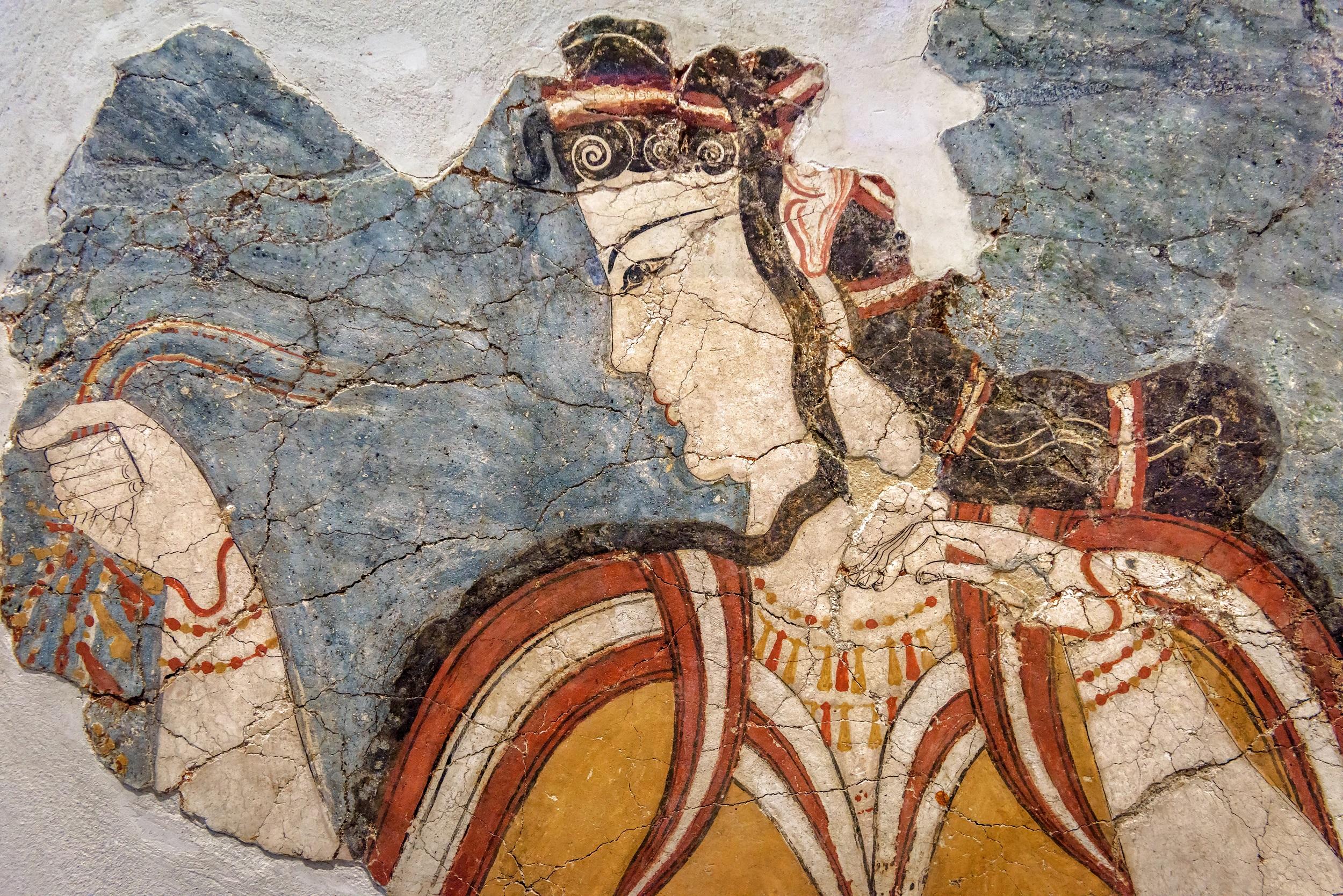 Griekse fresco
