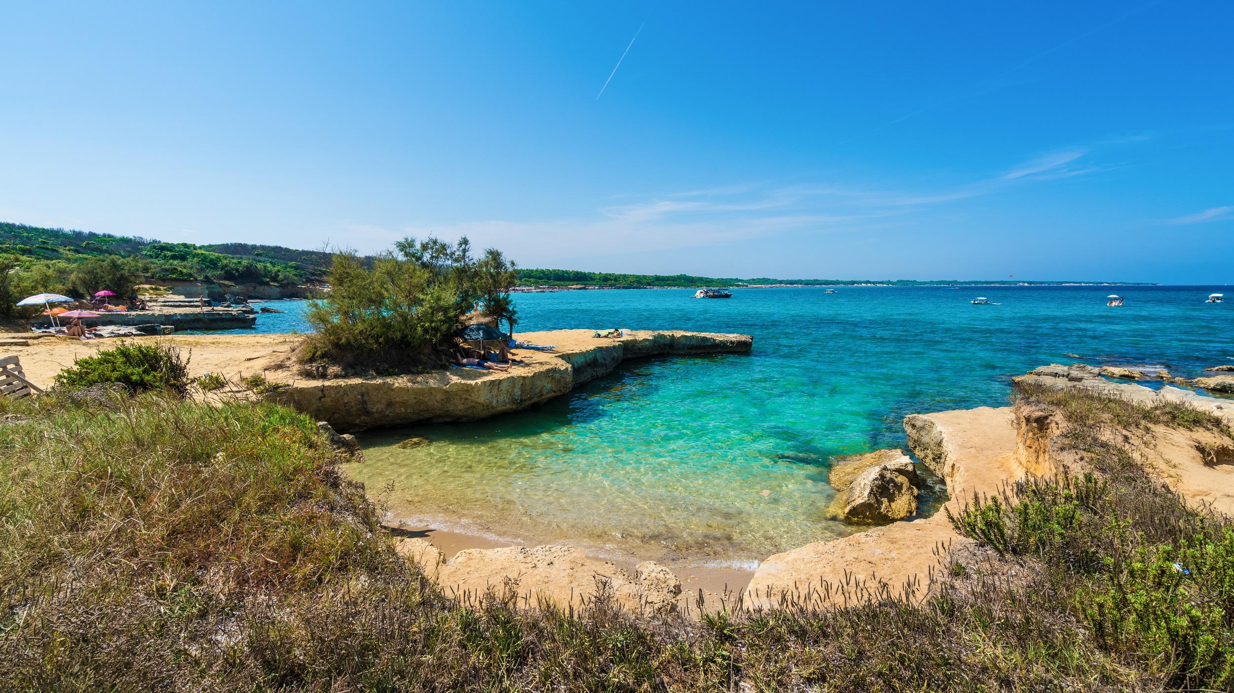 baia dei turchi strand