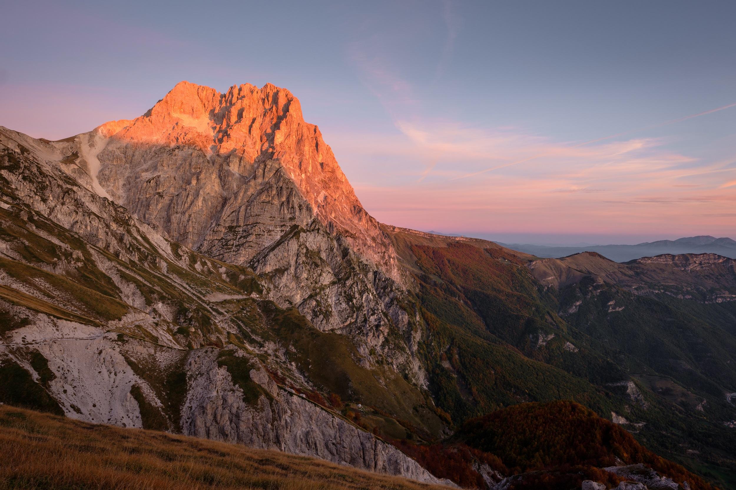 Italien-Corno Grande-Gebirge