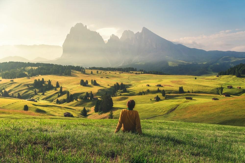 Italië Dolomieten Alpe di Siusi