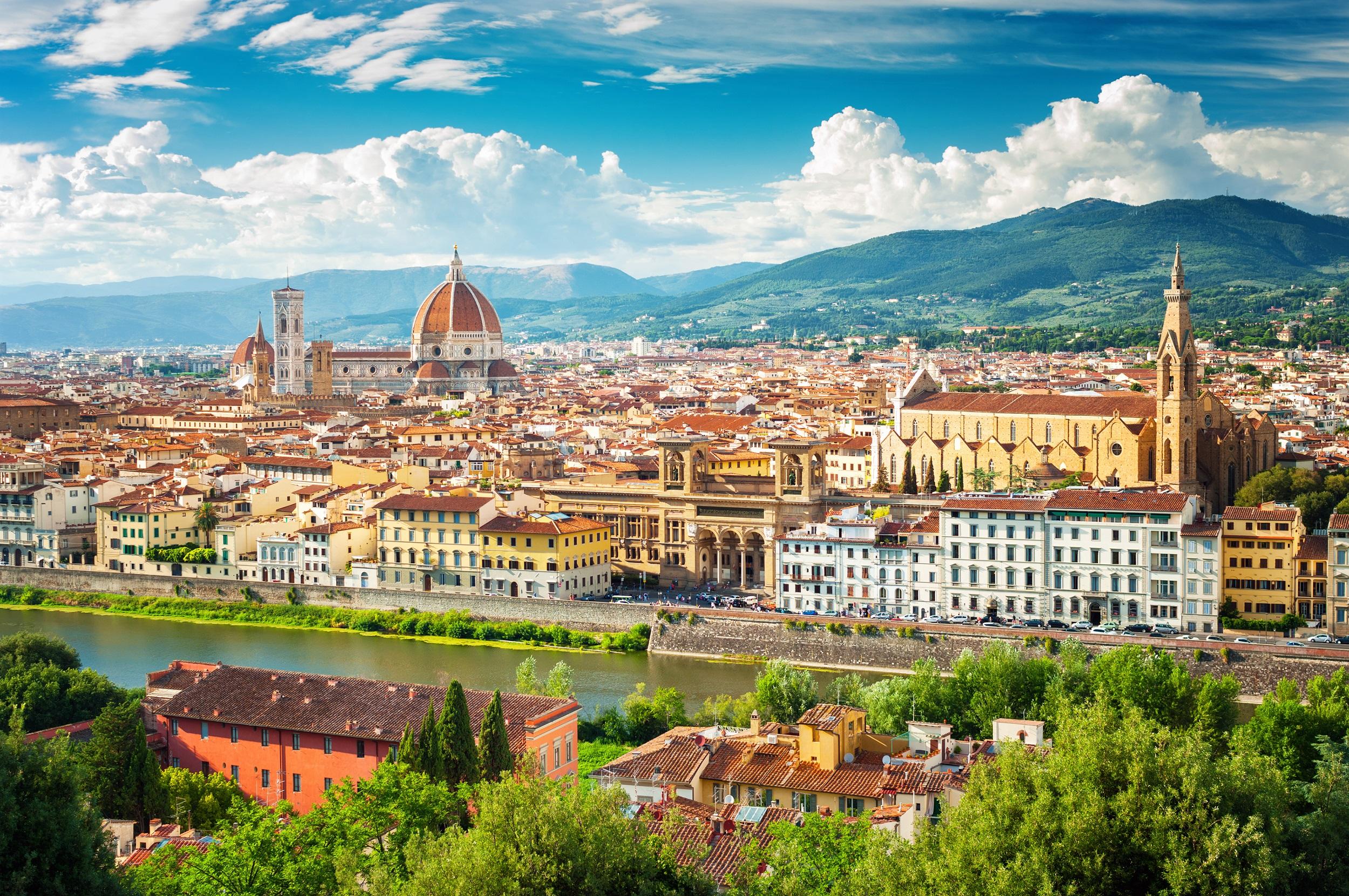 Italien Florenz Stadtbild