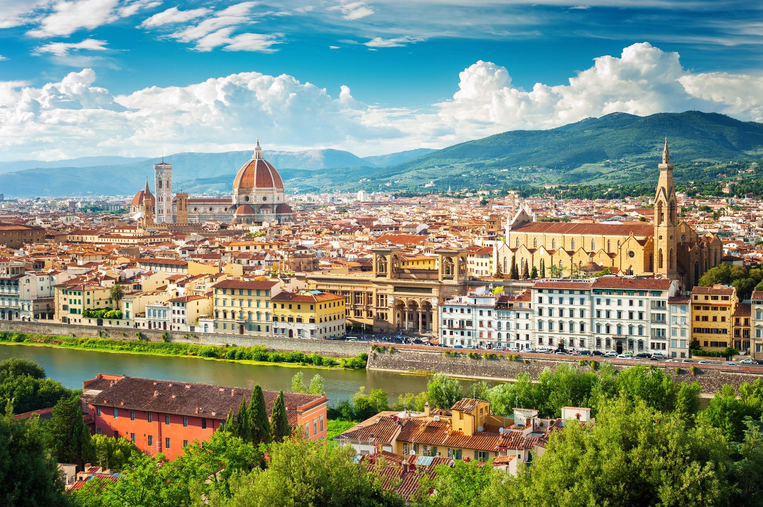 Italië Florence Stadsgezicht