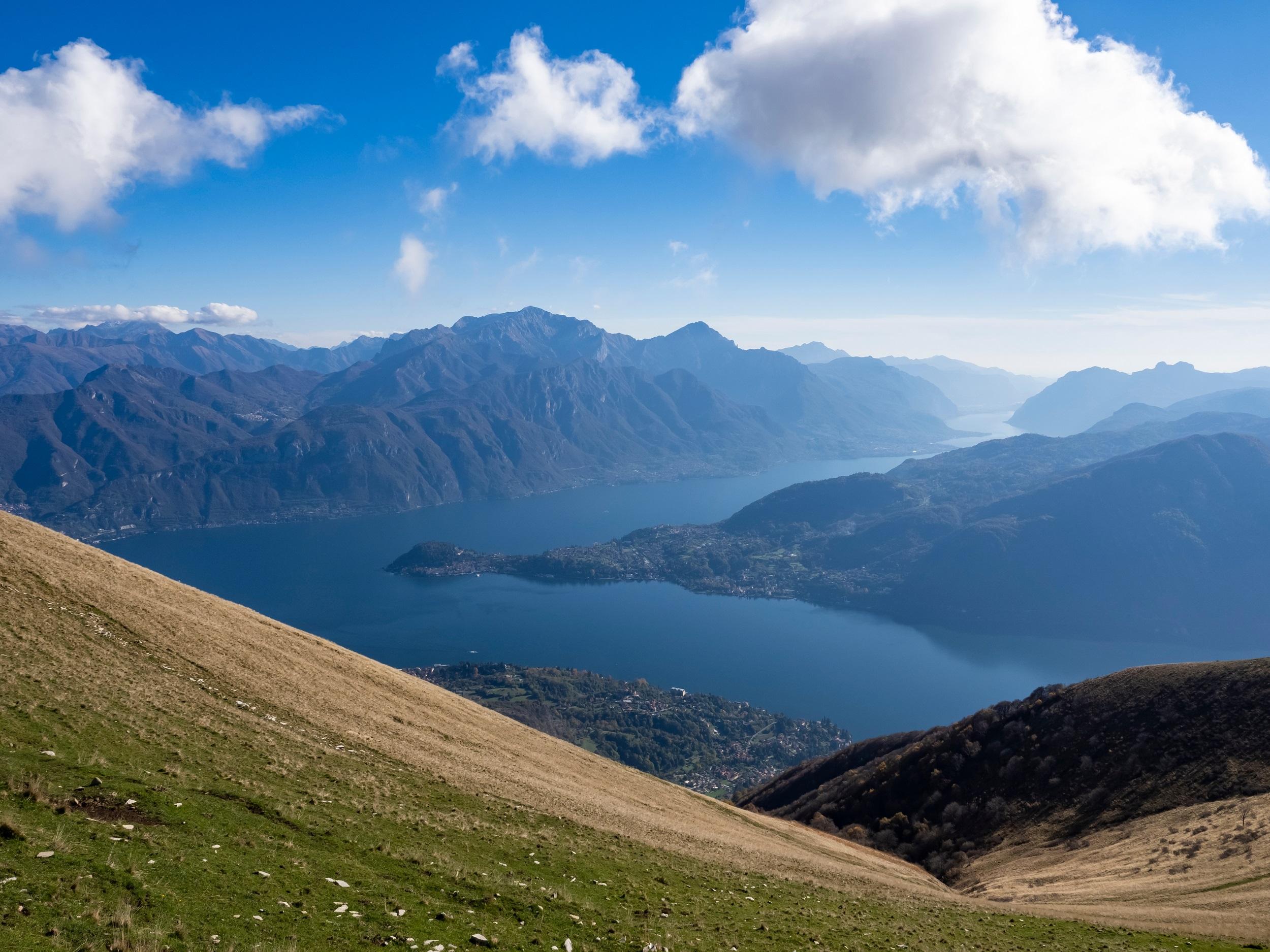 Italie-Lac de Côme-de-la montagne Crocione