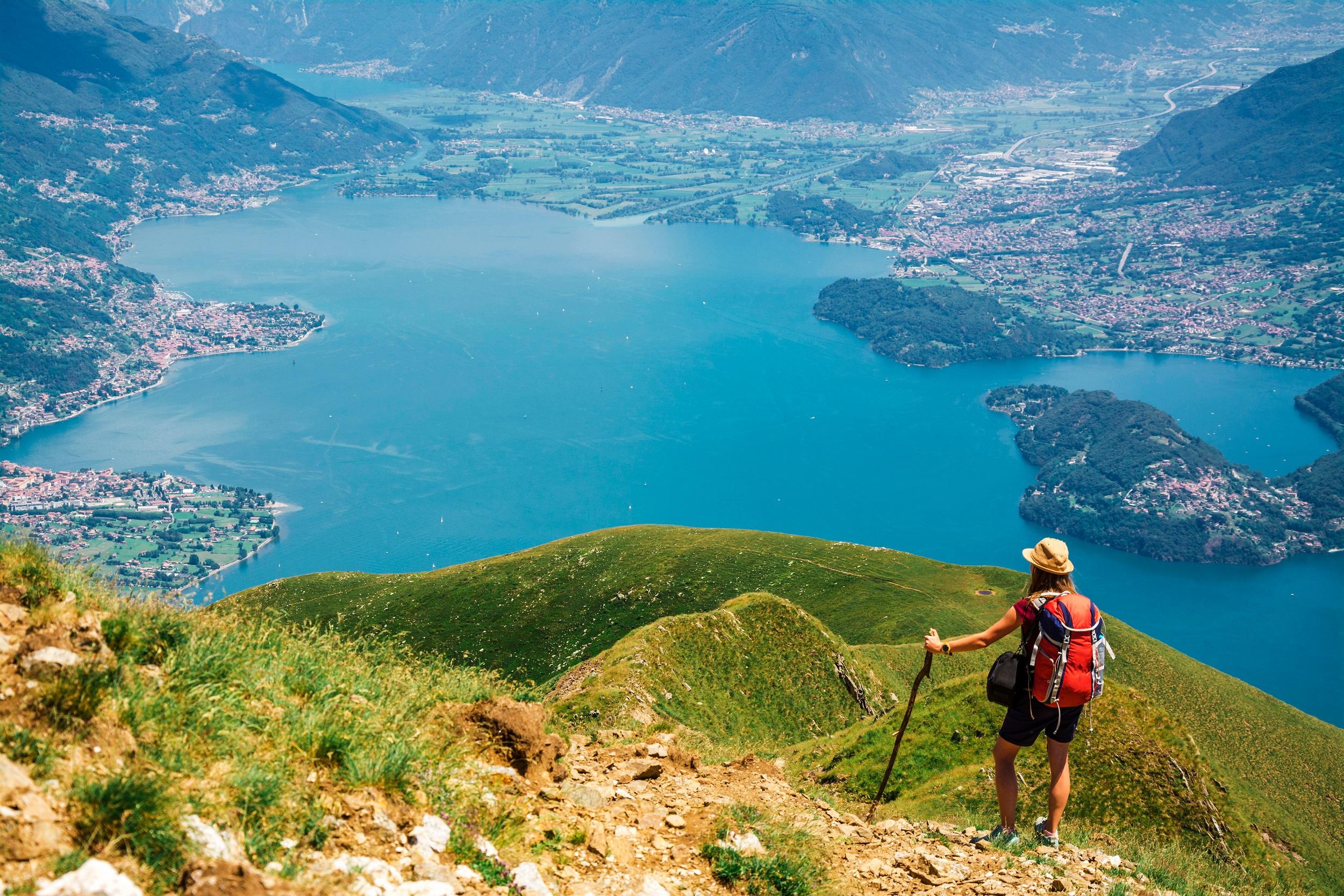Randonnée autour du lac de Côme en Italie