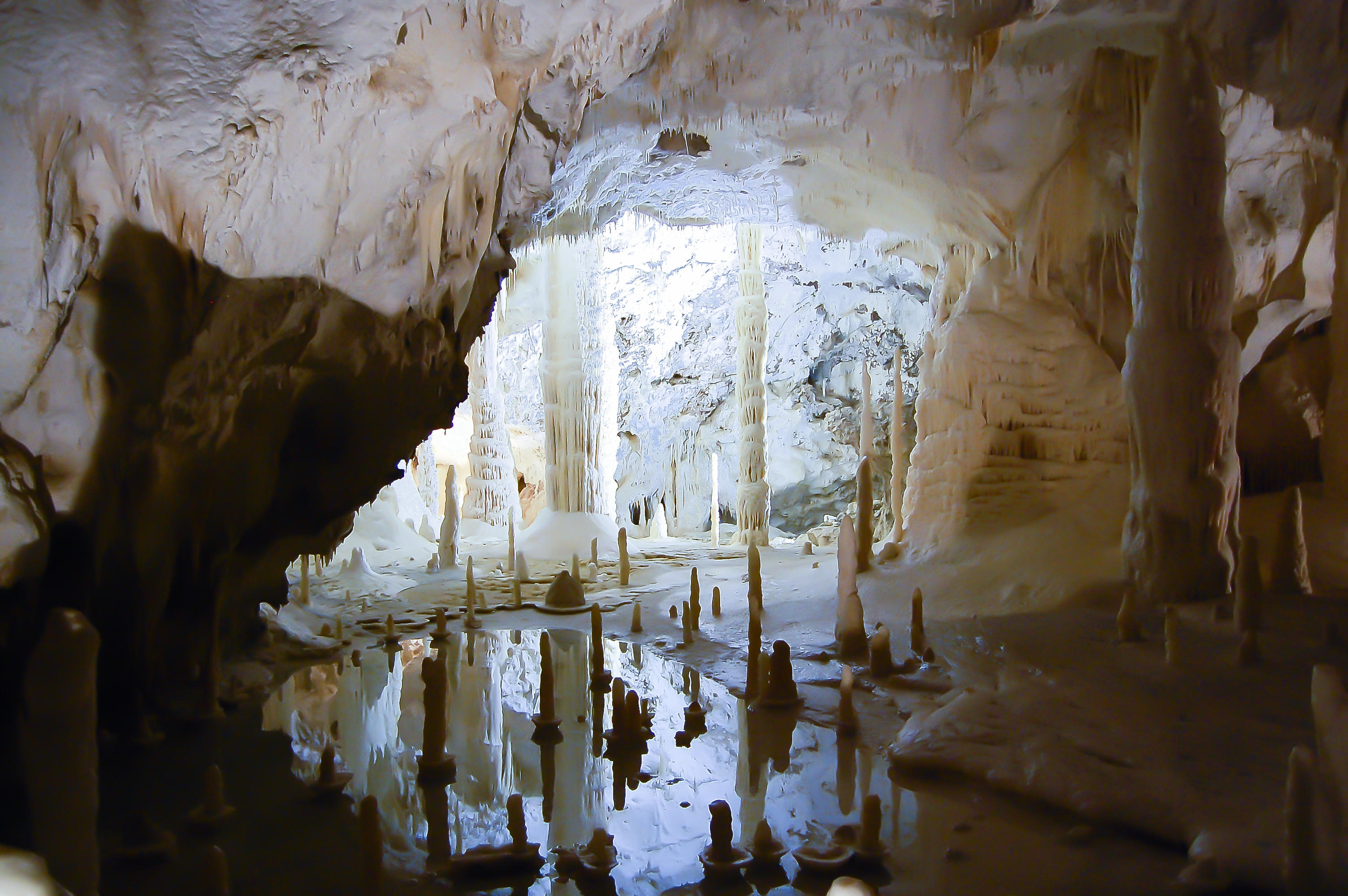Italien Marken Frasassi-Höhlen