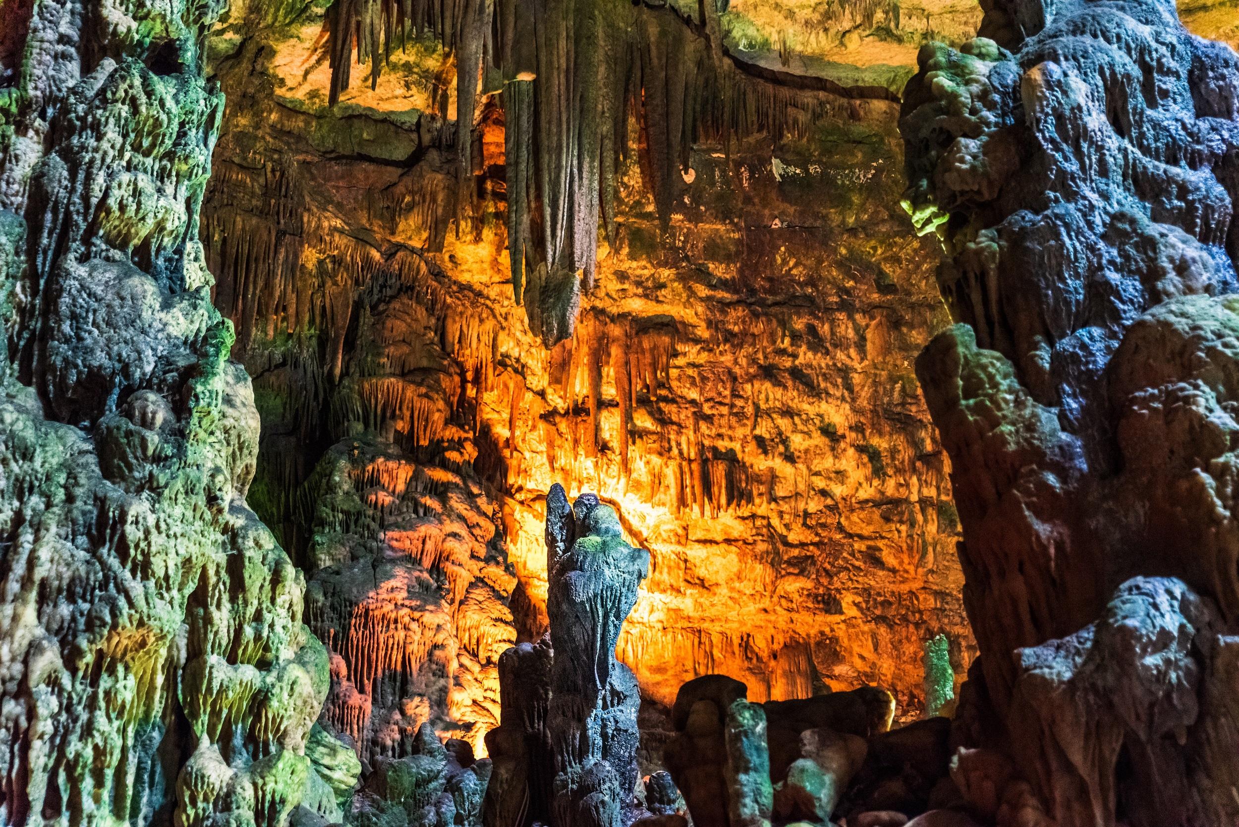Italië Apulië Grotten van Castellana