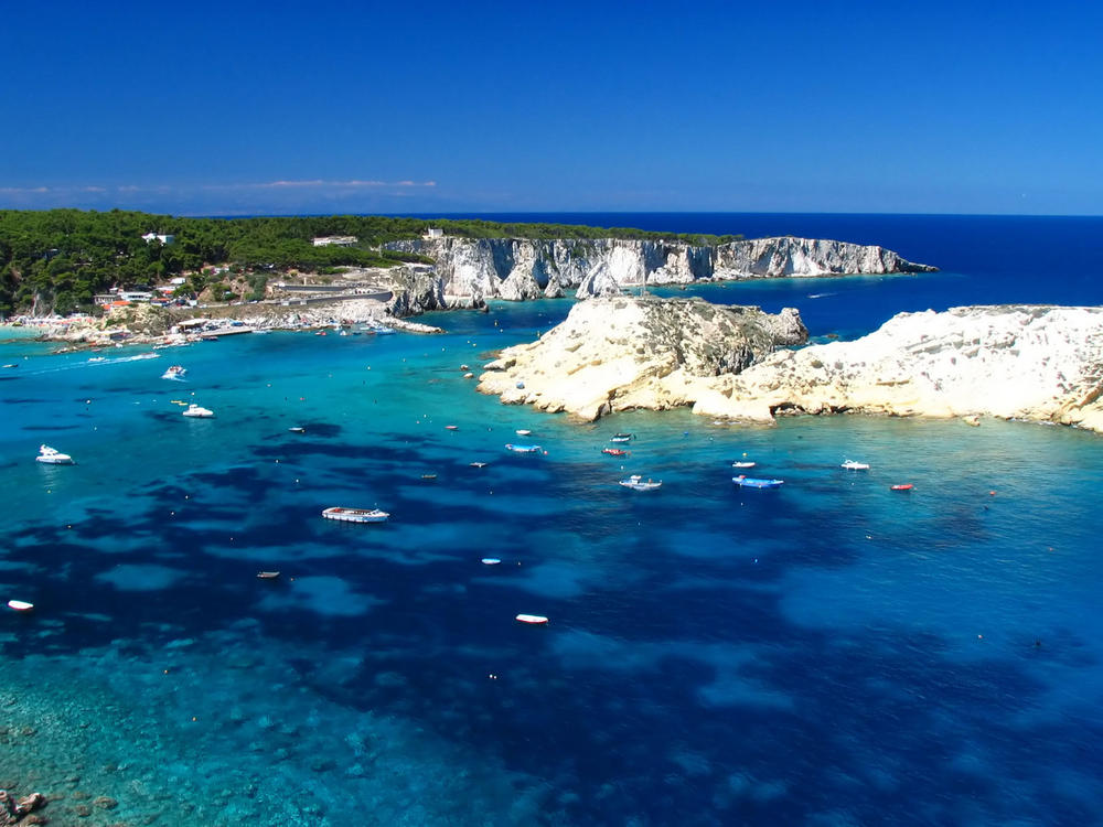 Italië Apulië Tremiti Eilanden