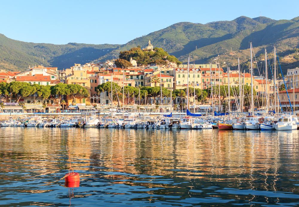 Italië Sanremo oude stad La Pigna