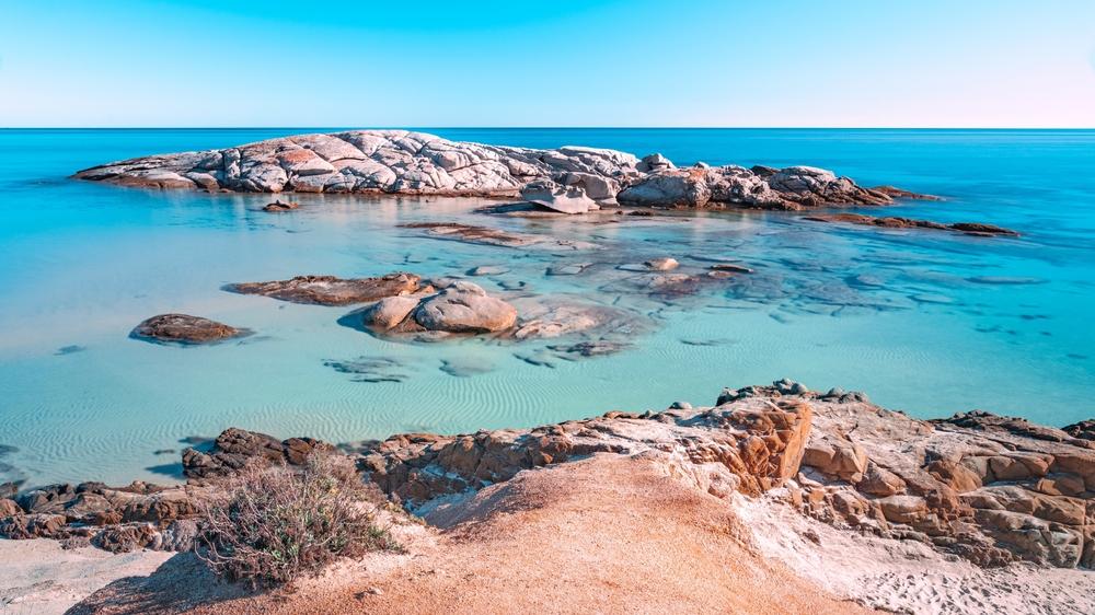 Italy Peppino Rock in Sardinia