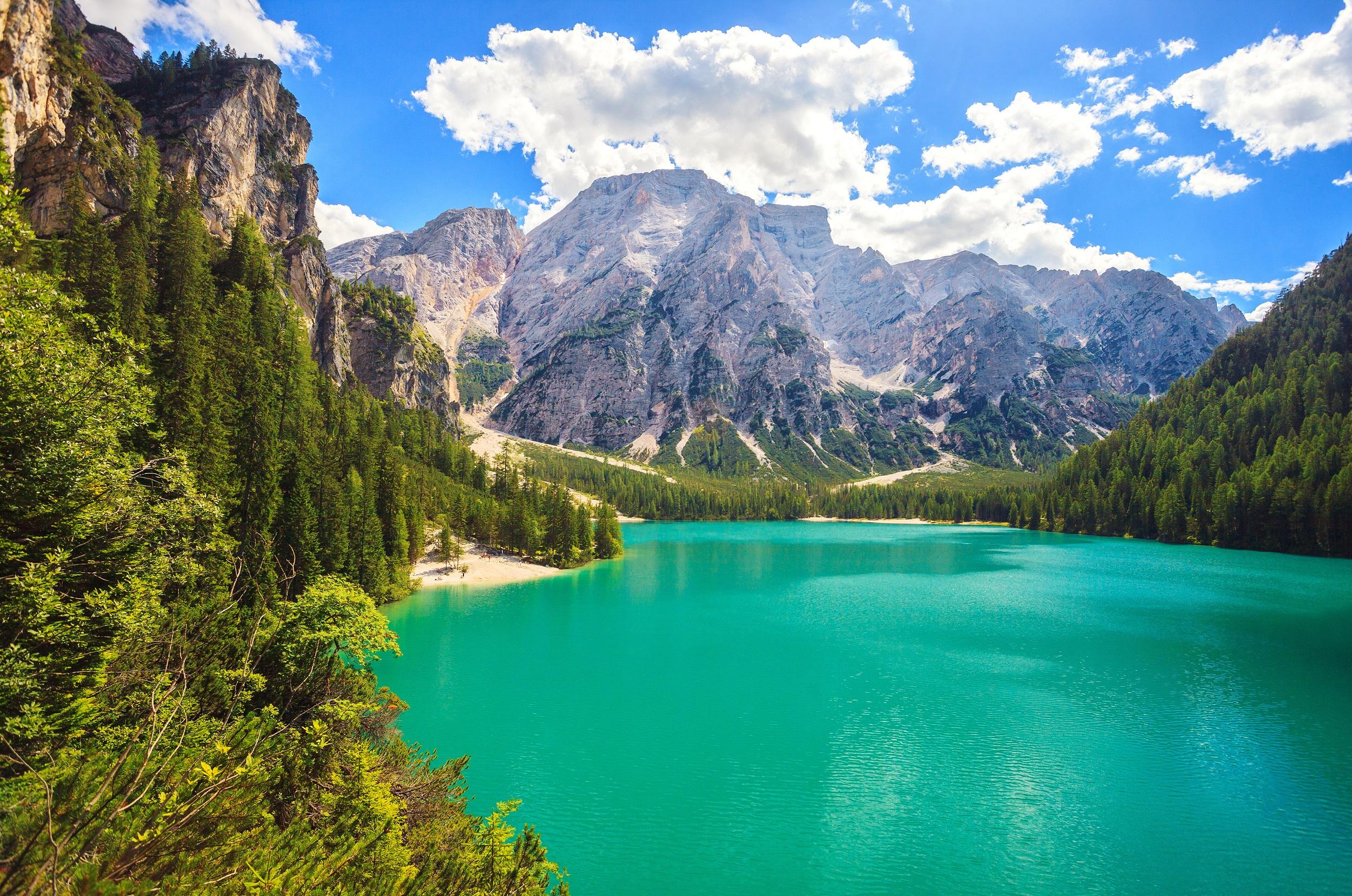 Italie Tyrol du Sud Lac de Braies