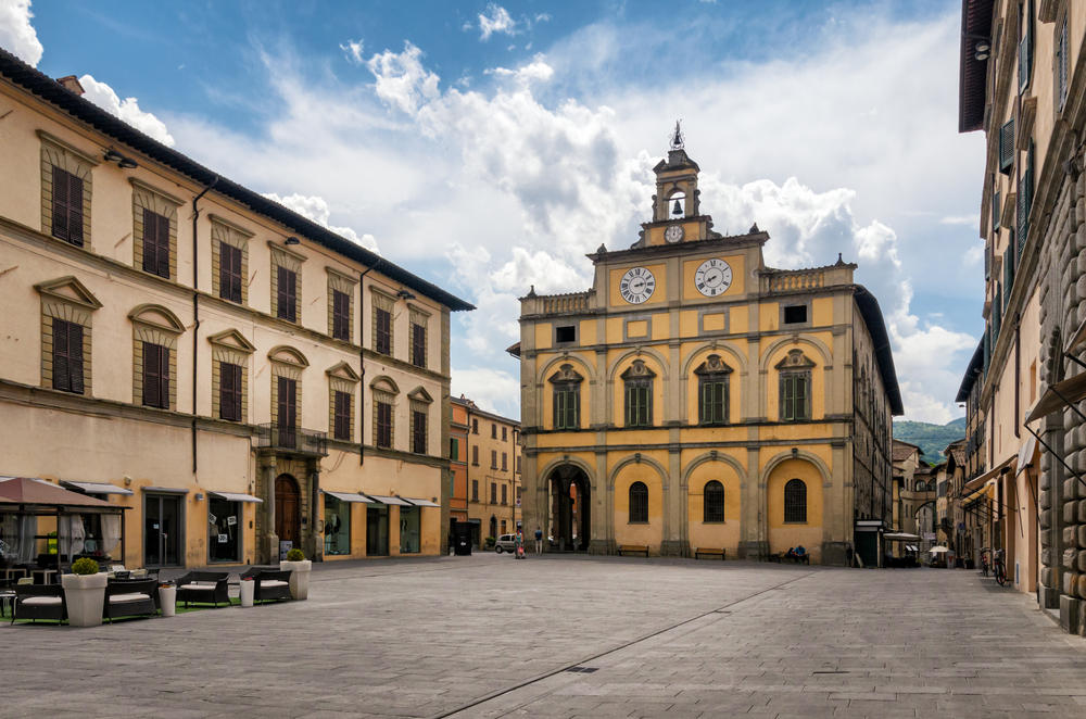 Italien Umbrien Città di Castello Piazza Matteotti