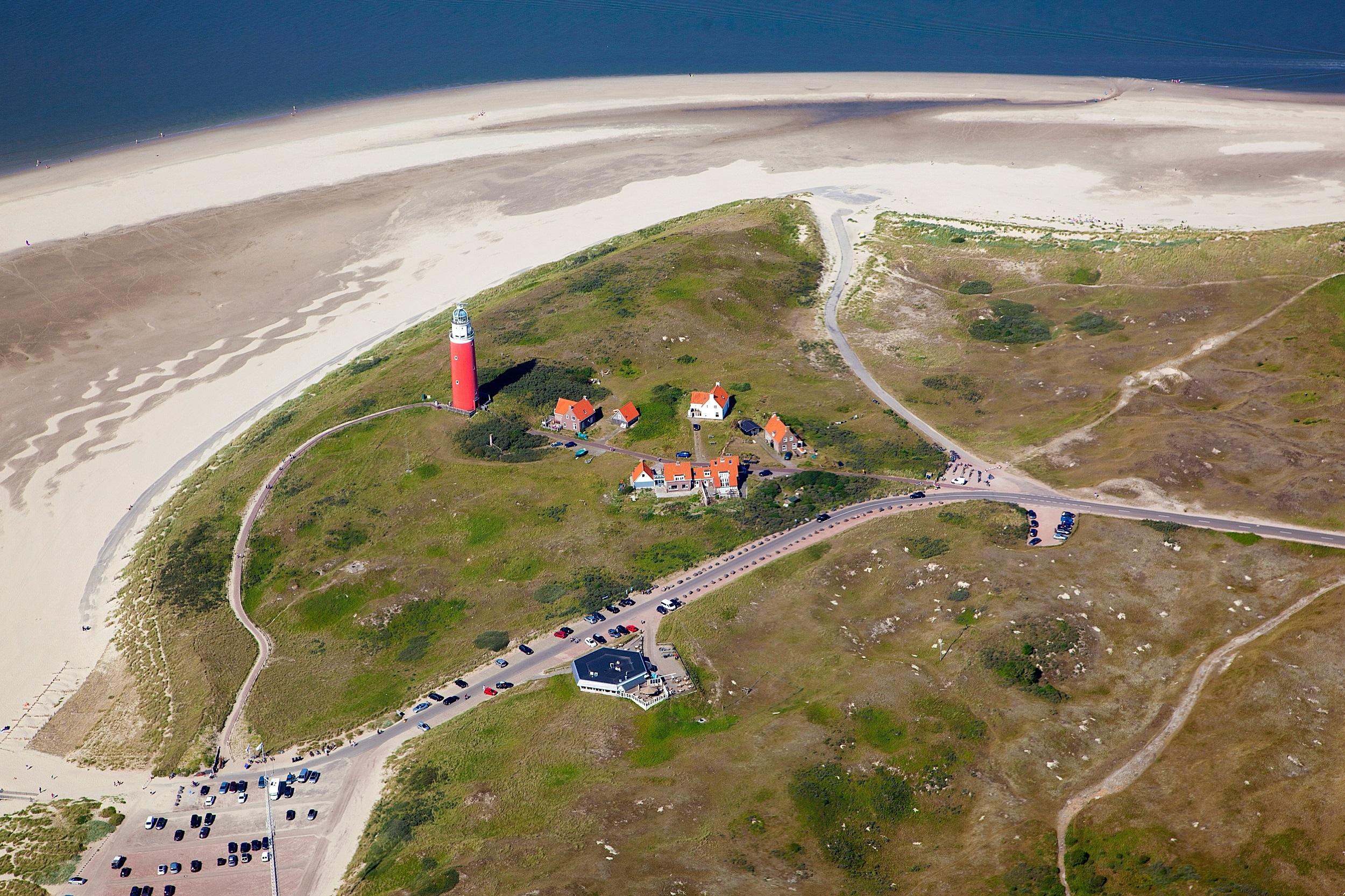 Niederlande Leuchtturm der Insel Texel