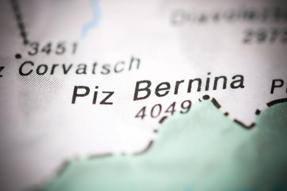 Piz Bernina map