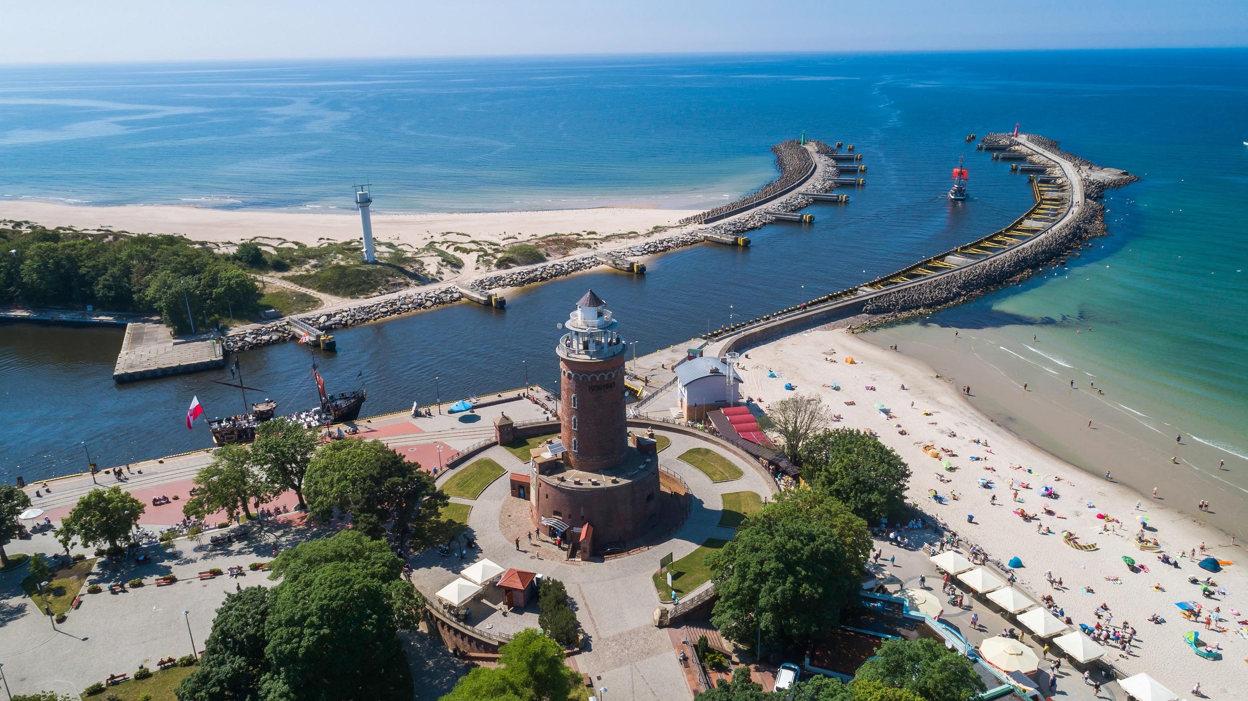 Strand van Kołobrzeg